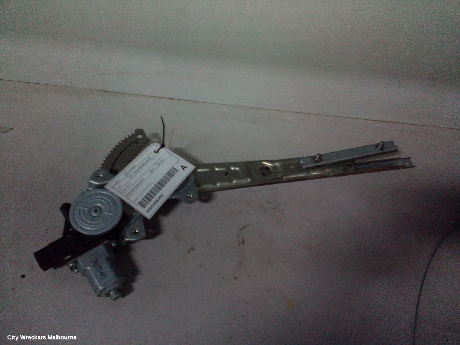 MITSUBISHI OUTLANDER LEFT REAR WND REG/MOTOR, ZJ-ZK, 10/2012 ONWARDS