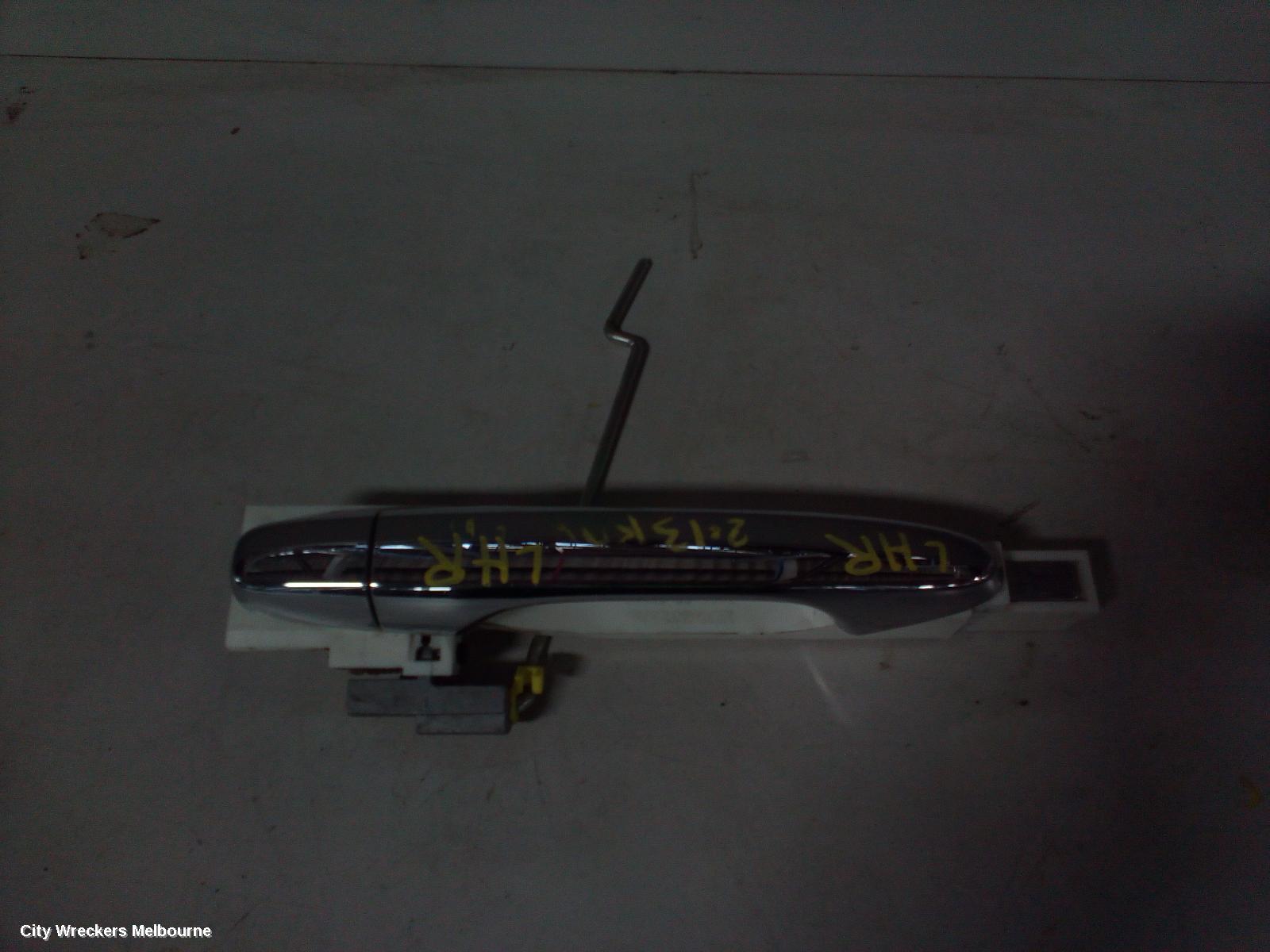 HONDA CRV DOOR HANDLE, OUTER, LH REAR, CHROME, RM, 11/2012 - 04/2017