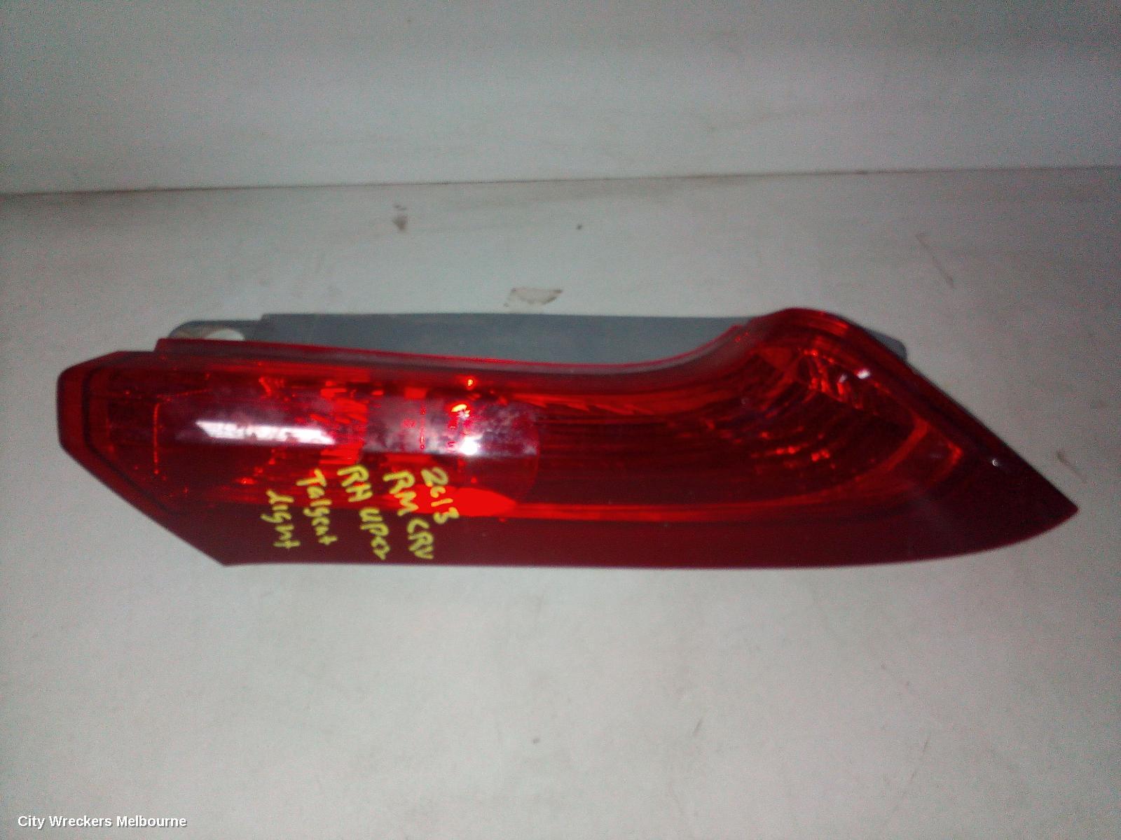 HONDA CRV RIGHT TAILLIGHT, RM, UPPER, PETROL TYPE, 11/2012 - 10/2014