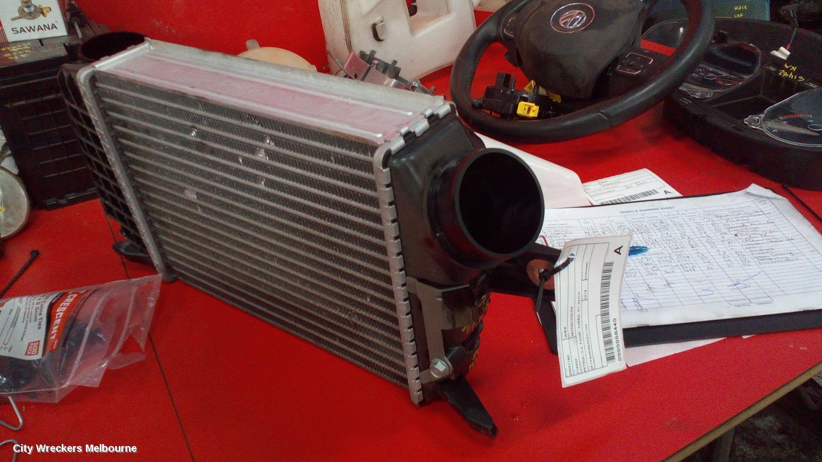 SUBARU WRX INTERCOOLER, PETROL, 2.0, FA20F, TURBO, V1, 03/2014 ONWARDS
