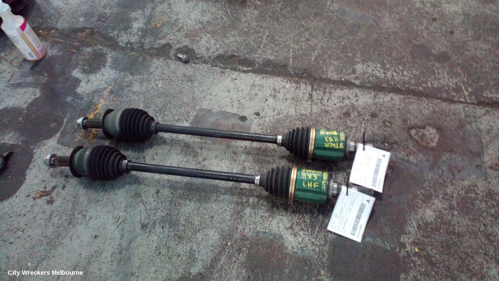 SUBARU WRX LEFT DRIVESHAFT, FRONT, WRX, V1, 03/2014 ONWARDS