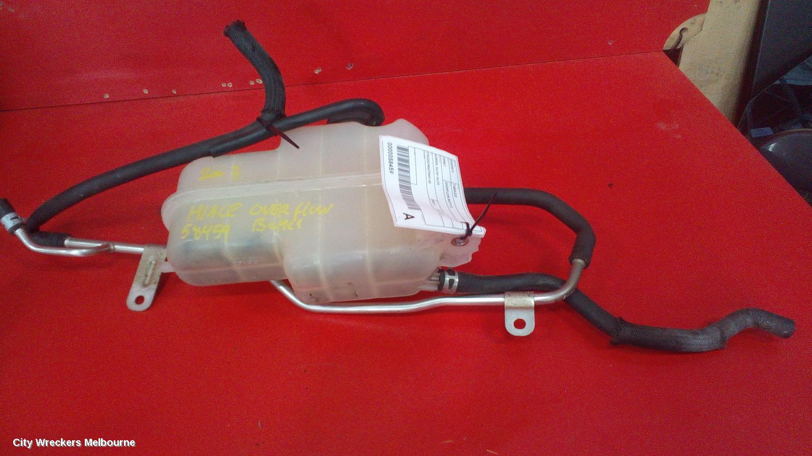 TOYOTA TARAGO OVERFLOW BOTTLE, ACR50R, 03/2006 - 06/2020