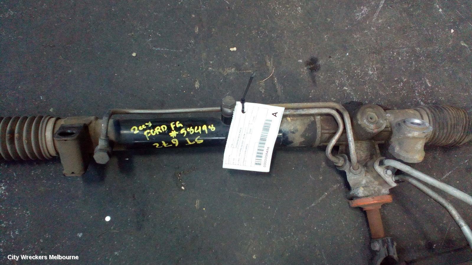 FORD FALCON STEERING BOX/RACK, FG MKI, XR6/XR8/G6/G6E, 05/2008 - 11/2011