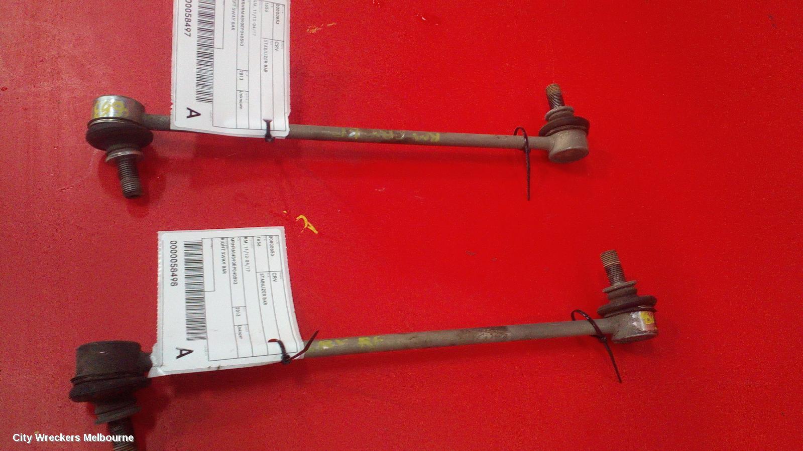 HONDA CRV STABILISER BAR, RM, 11/2012 - 04/2017