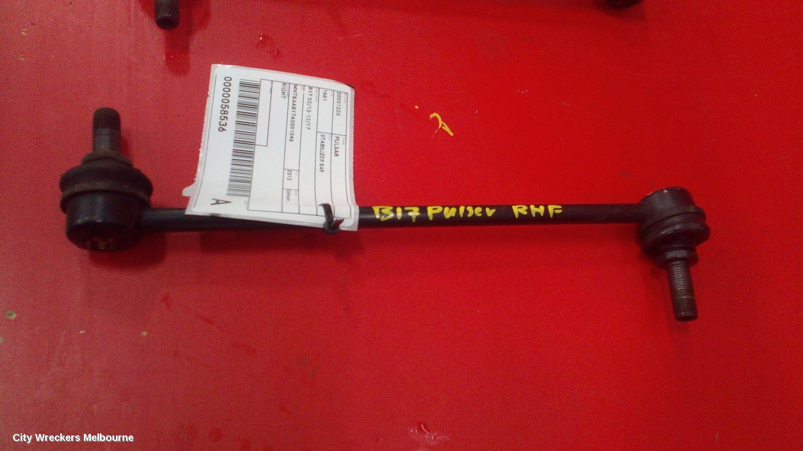NISSAN PULSAR STABILISER BAR, B17 02/2013 - 12/2017