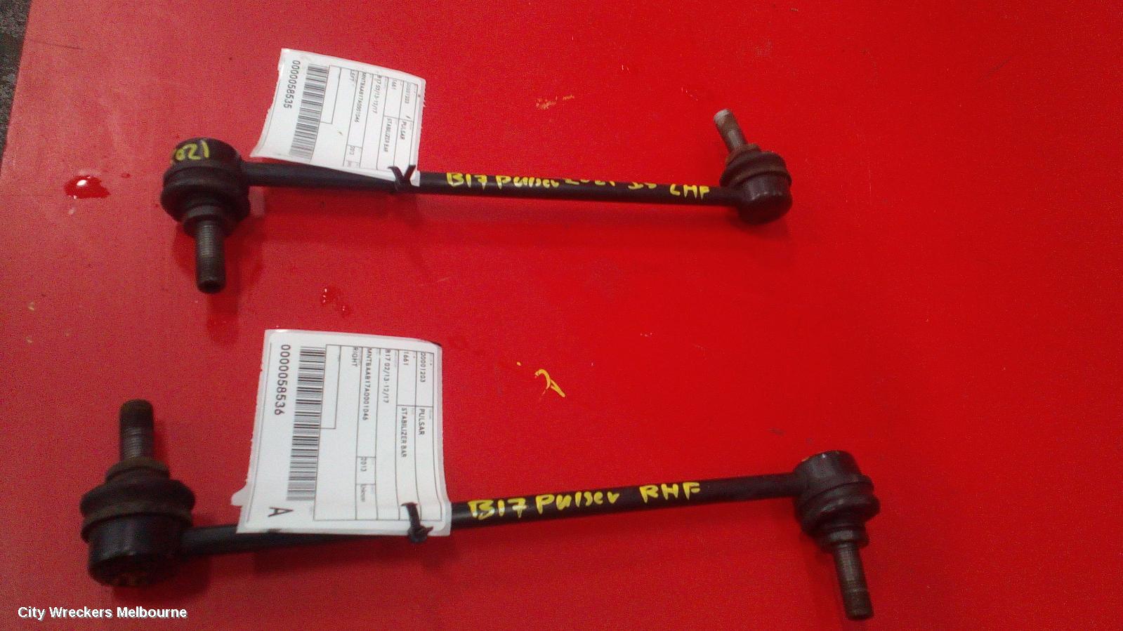 NISSAN PULSAR STABILISER BAR, B17 02/2013 - 12/2017