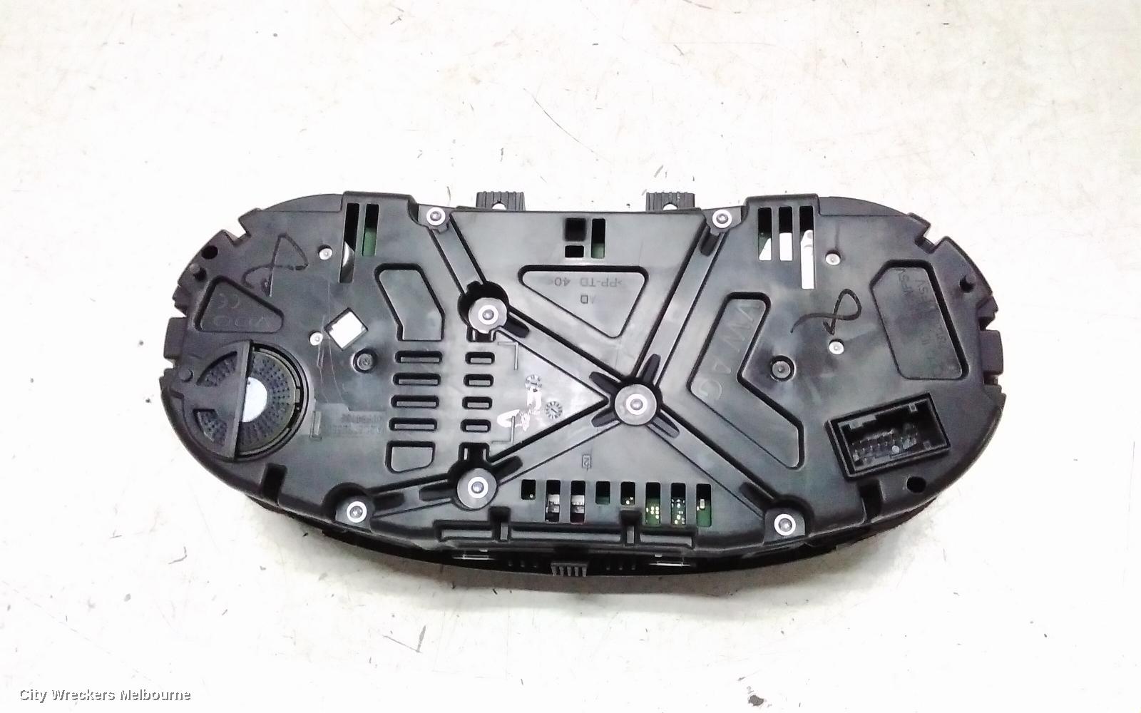 VOLKSWAGEN POLO INSTRUMENT CLUSTER, PETROL, AUTO T/M, 6R, 05/2014 - 09/2017