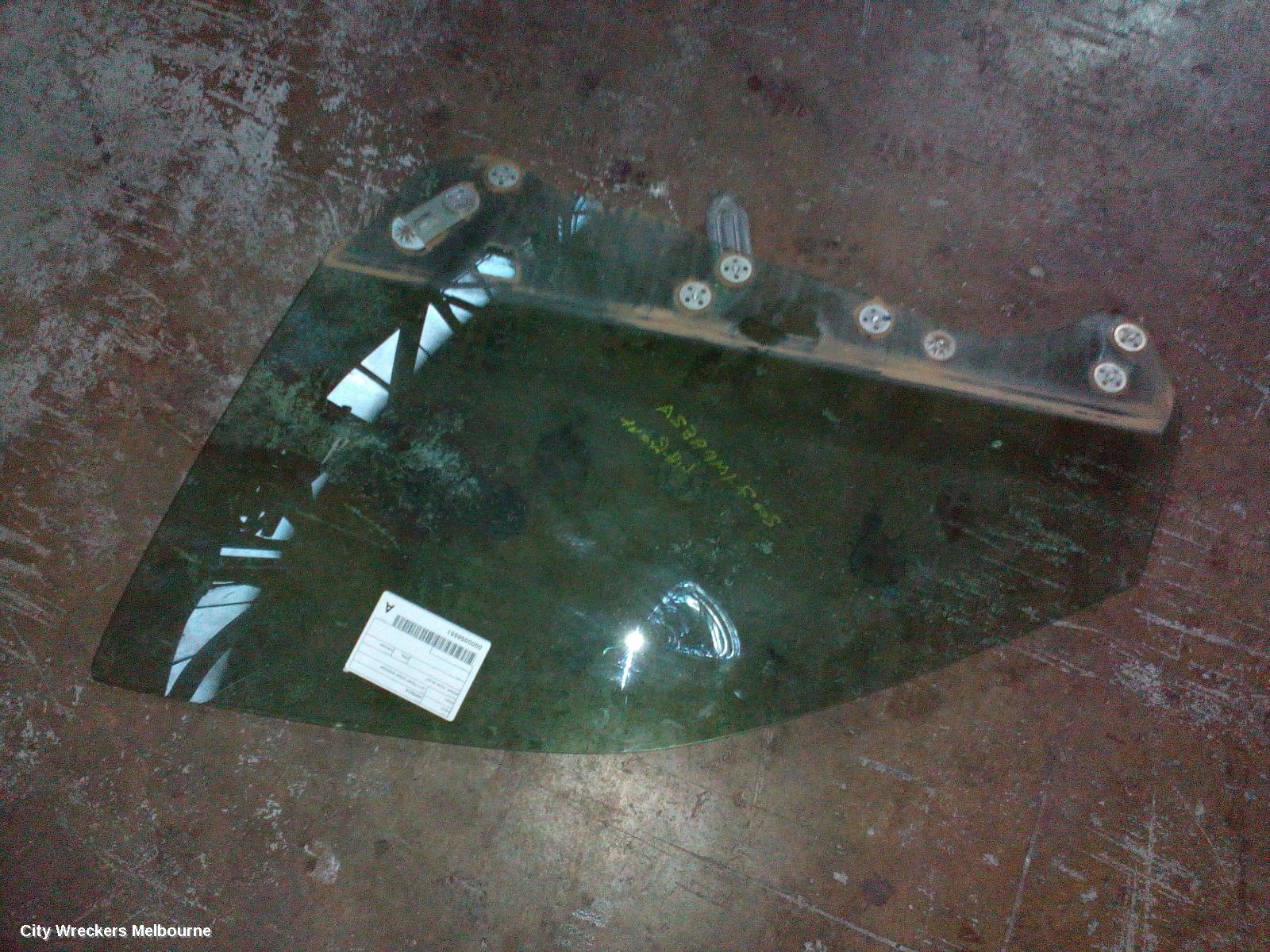 SUBARU IMPREZA LEFT FRONT DOOR WINDOW, SEDAN, 10/2000 - 04/2007