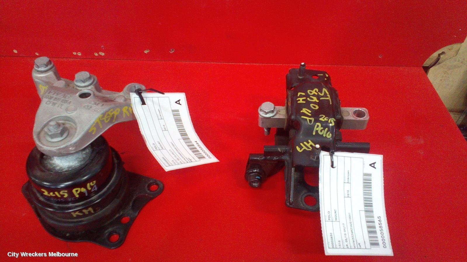 VOLKSWAGEN POLO MOUNT, 6R, 05/2010 - 09/2017