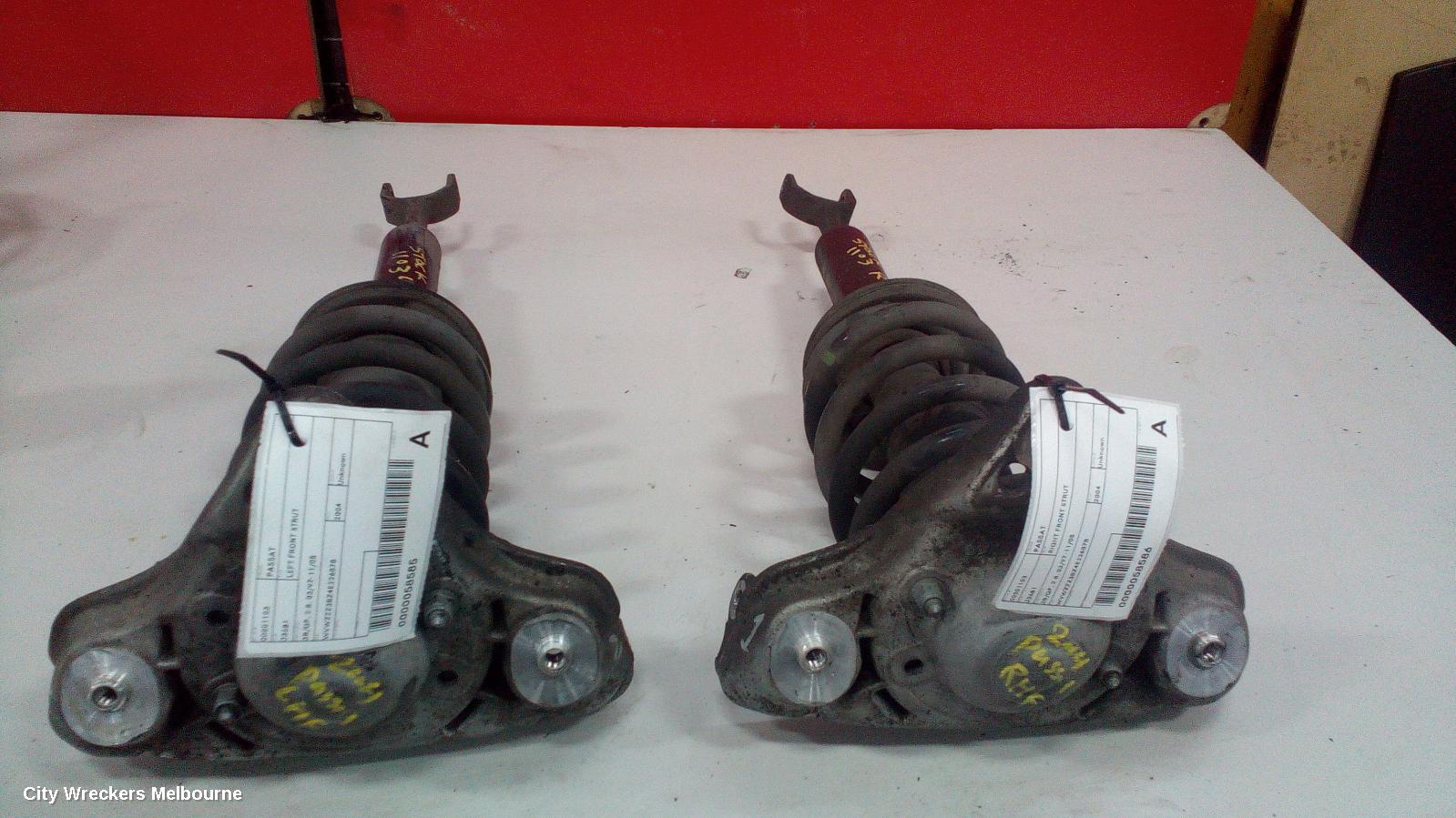 VOLKSWAGEN PASSAT LEFT FRONT STRUT, 3B/GP, 2.8, 03/1997 - 11/2005