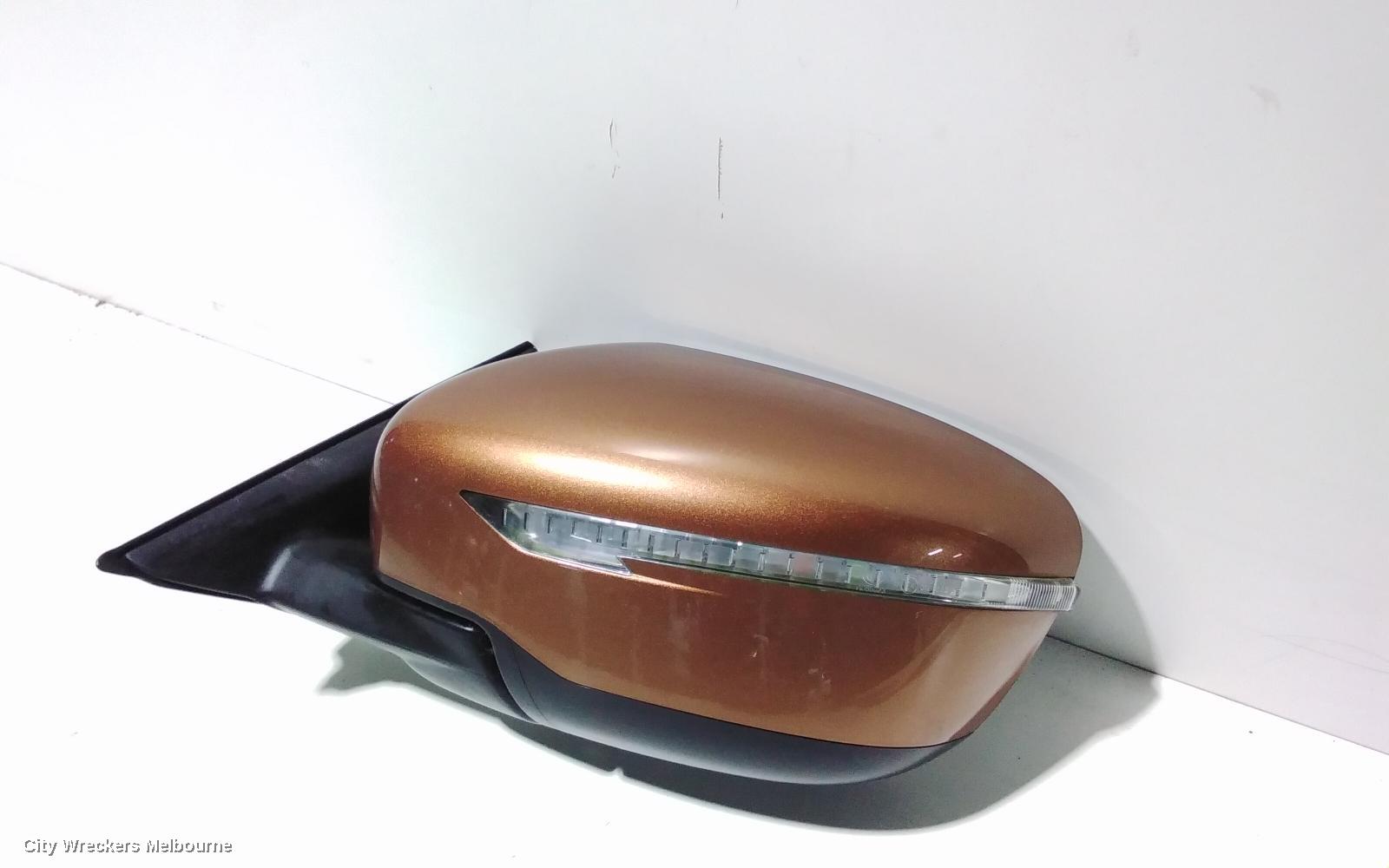 NISSAN XTRAIL LEFT DOOR MIRROR, T32, TS/ST, NON CAMERA TYPE, 02/2014 ONWARDS