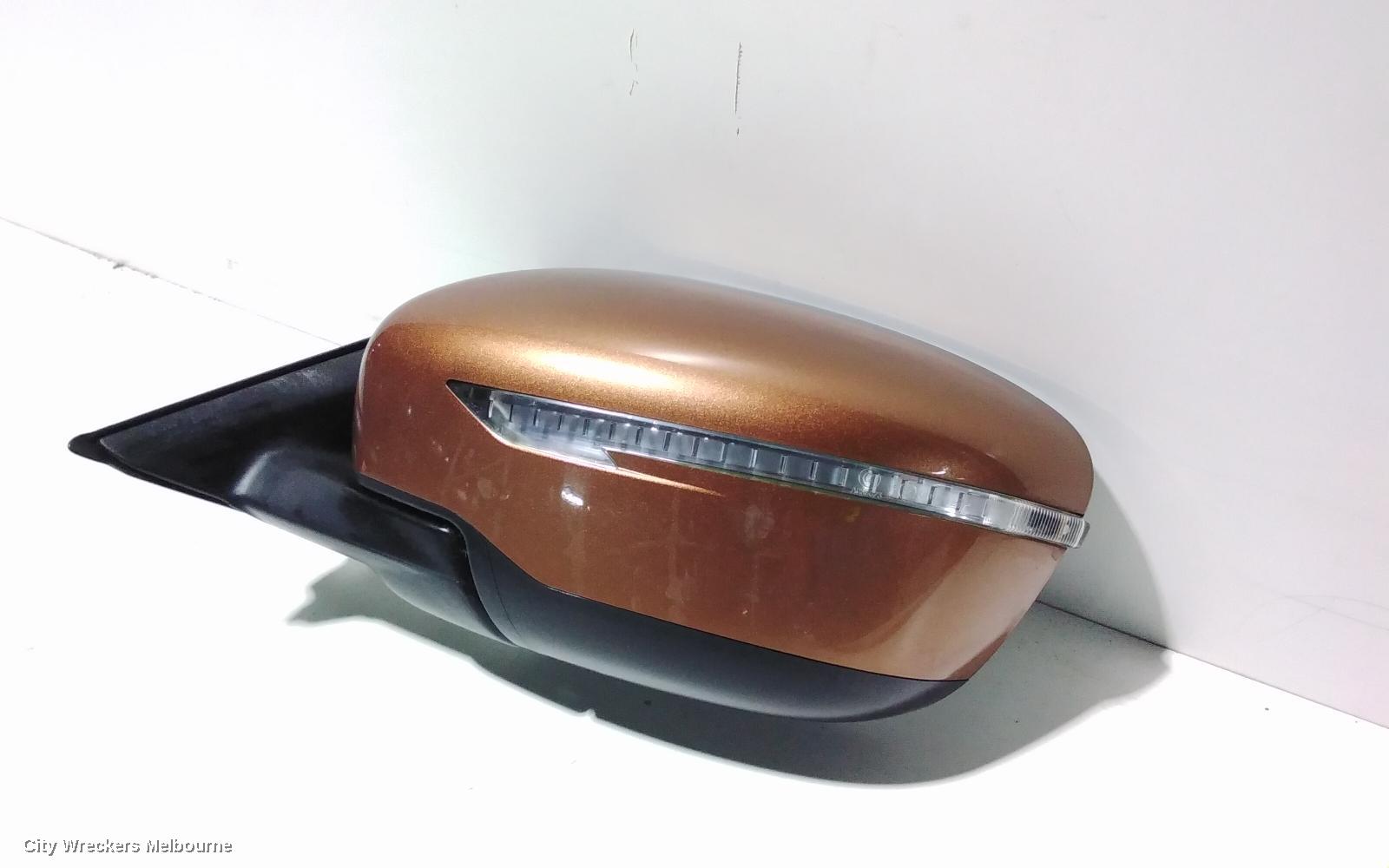 NISSAN XTRAIL LEFT DOOR MIRROR, T32, TS/ST, NON CAMERA TYPE, 02/2014 ONWARDS