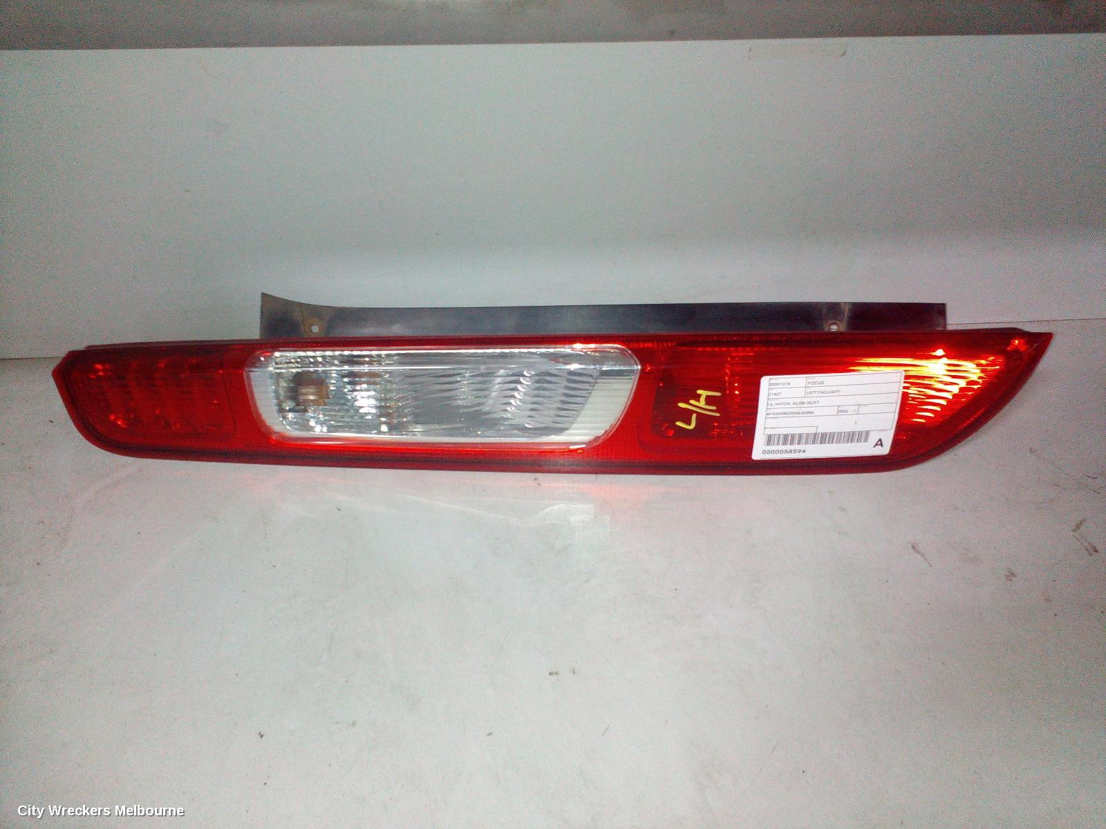 FORD FOCUS LEFT TAILLIGHT, LS, HATCH, 06/2005 - 05/2007