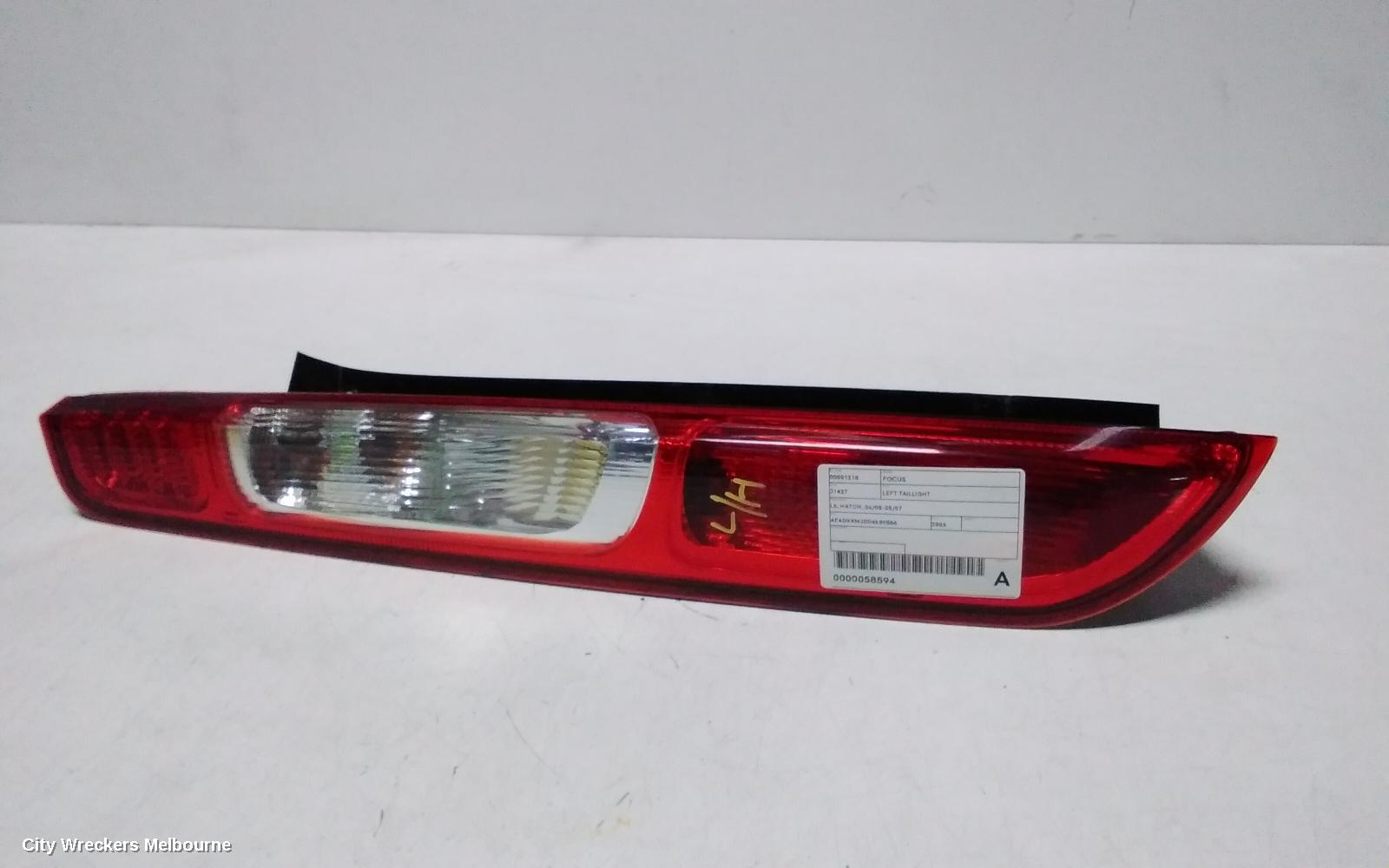FORD FOCUS LEFT TAILLIGHT, LS, HATCH, 06/2005 - 05/2007