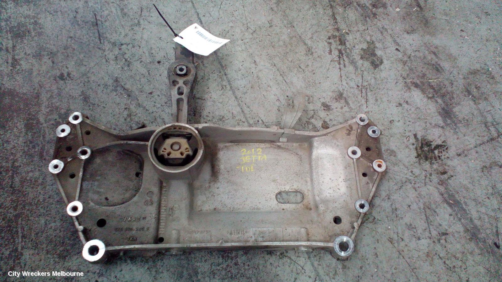 VOLKSWAGEN EOS FRT XMEMBER/CRADLE, 1F, 02/2007 - 12/2014