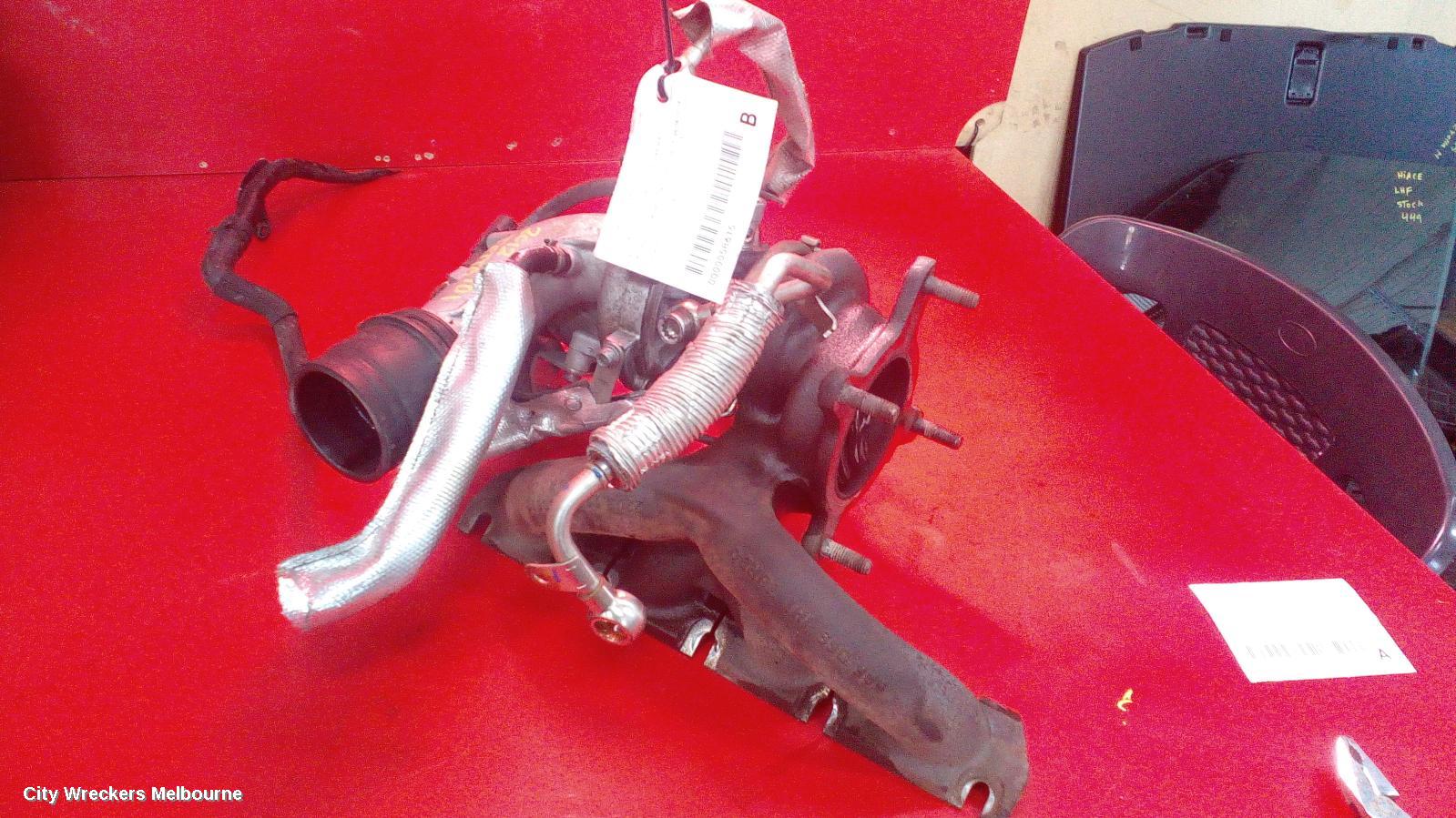 VOLKSWAGEN EOS TURBO SUPERCHARGER, PETROL, 2.0, CAWB/CCZA/CCZB CODE, 1F, 08/2008 - 12/2014