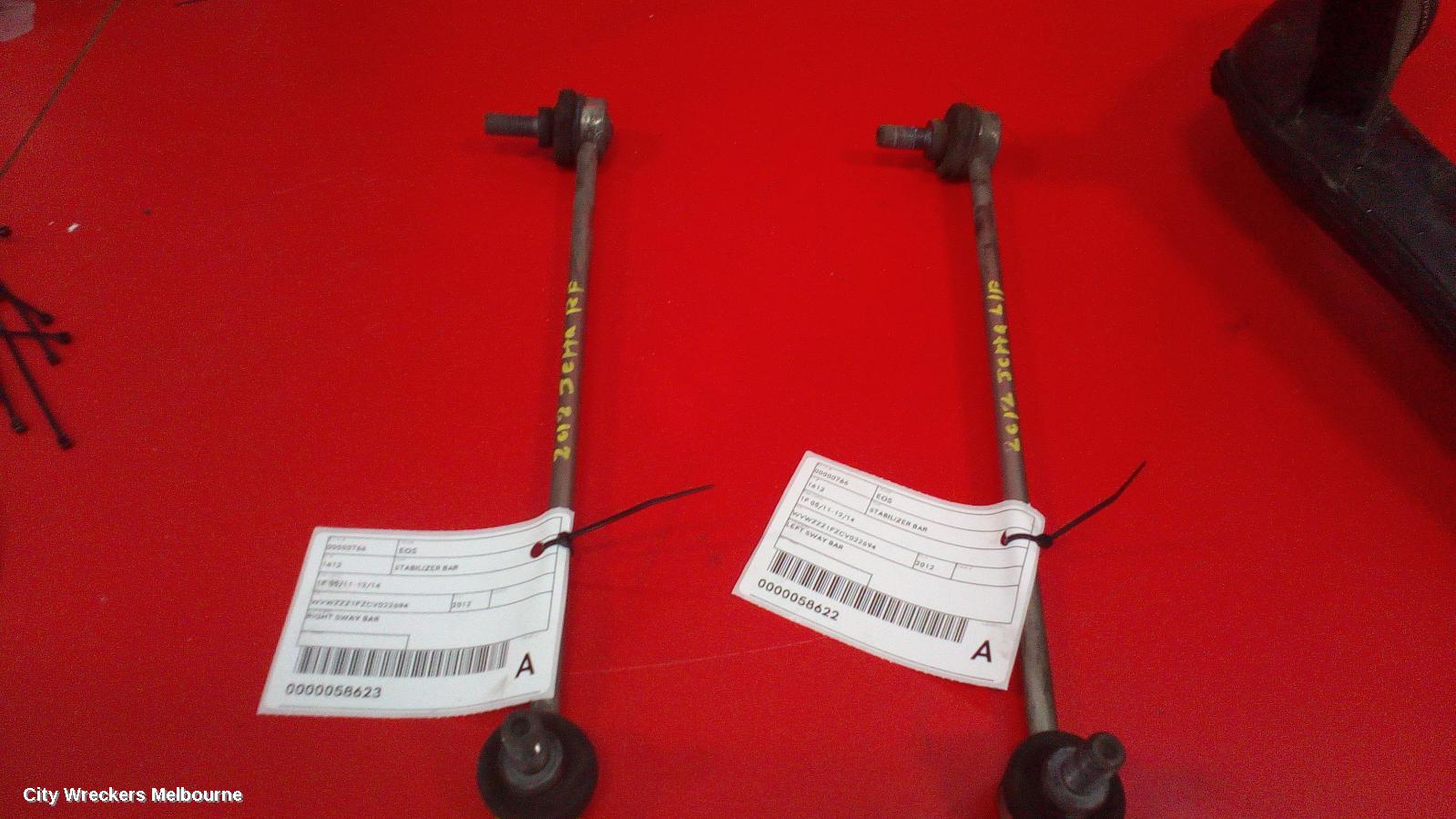 VOLKSWAGEN EOS STABILISER BAR, 1F 05/2011 - 12/2014