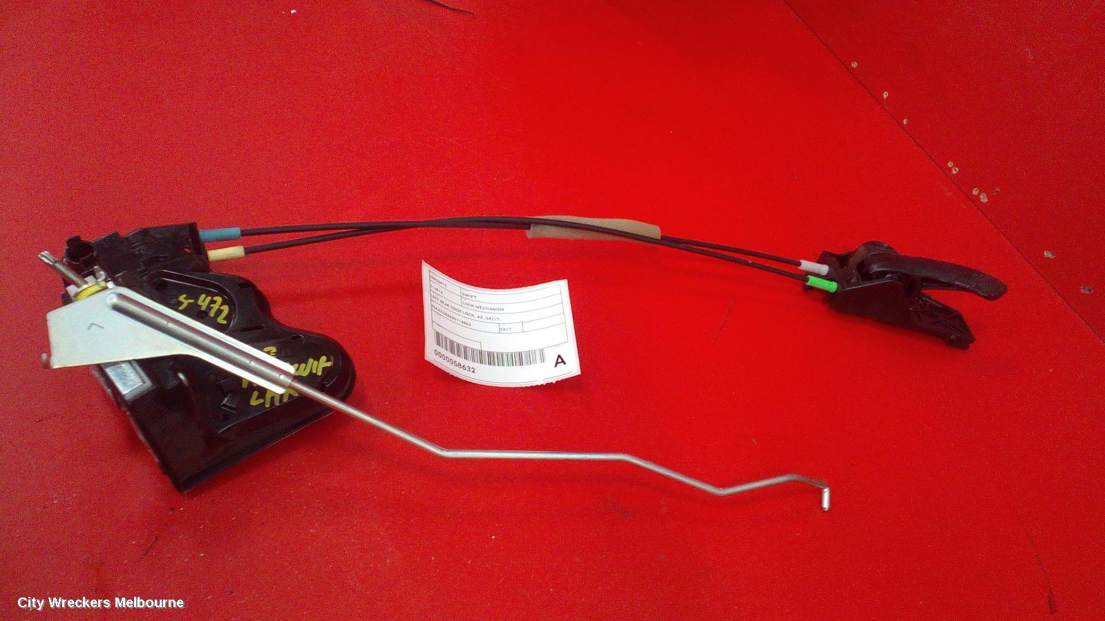 SUZUKI SWIFT DOOR/BOOT/GATE LOCK, LEFT REAR DOOR LOCK, AZ, 04/2017 ONWARDS