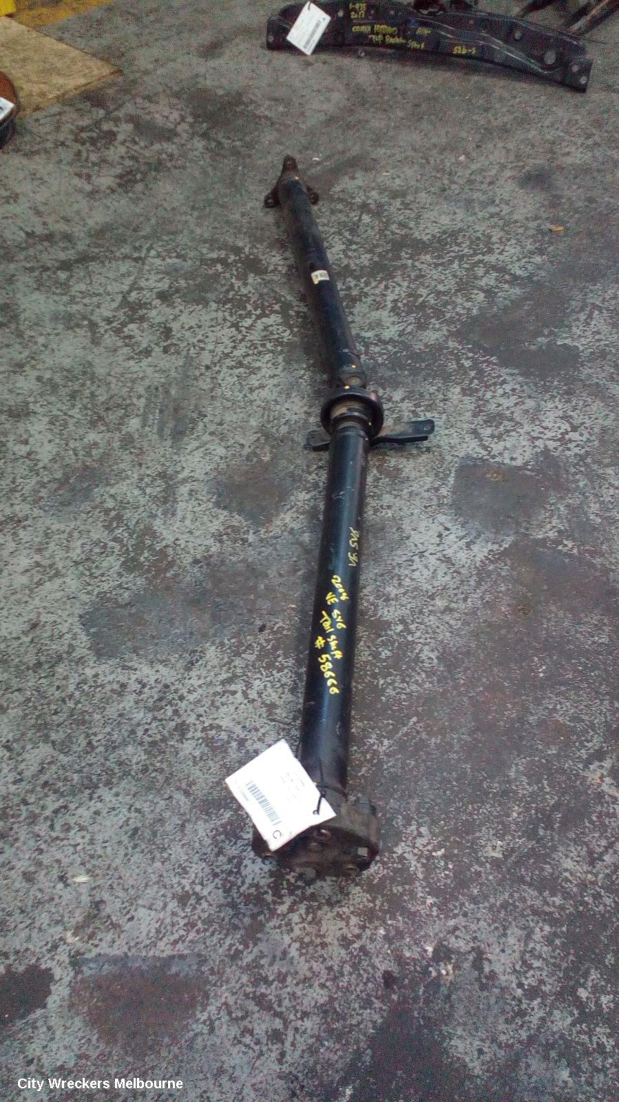 HOLDEN COMMODORE REAR DRIVE SHAFT, VE, V6, AUTO, 6 SPEED, SEDAN/WAGON, AANF CODE, 03/2008 - 04/2013