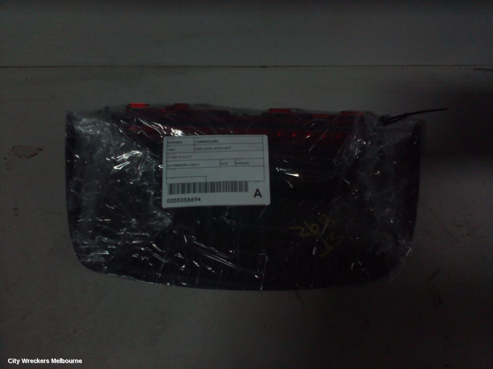 HOLDEN COMMODORE HIGH LEVEL STOPLIGHT, VF, SEDAN, 05/2013 - 12/2017