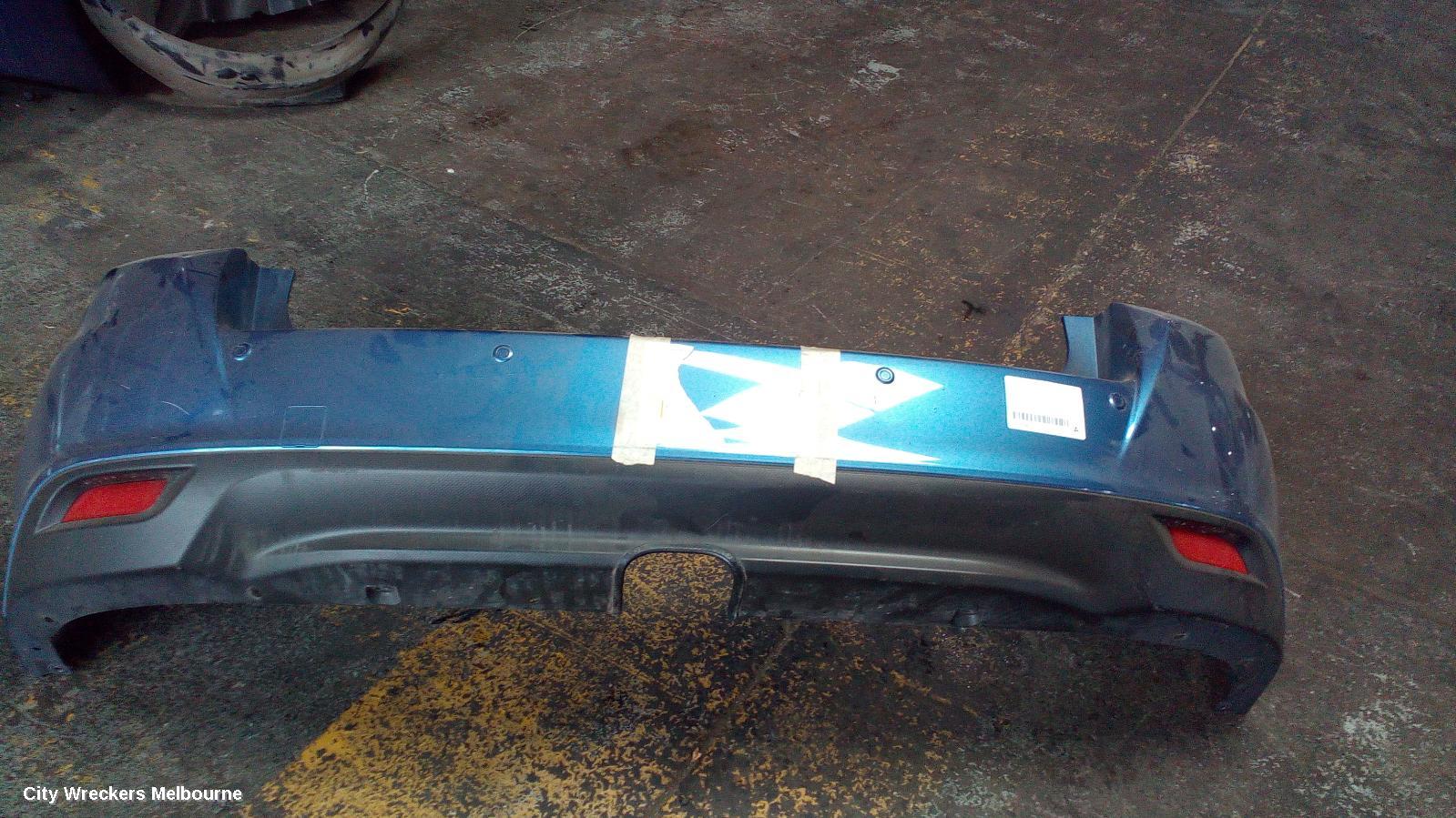 SUBARU IMPREZA REAR BUMPER, G5, BUMPER BAR, W/ PARK SENSOR TYPE, HATCH, 11/2016 - 09/2023
