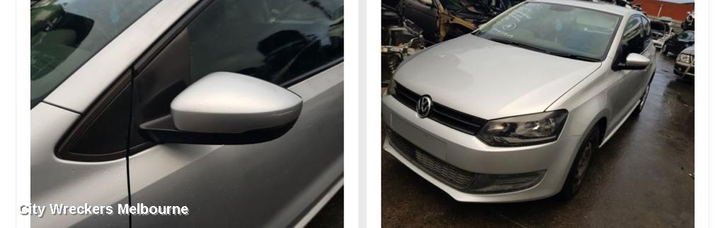 VOLKSWAGEN POLO LEFT DOOR MIRROR, 6R, HEATED TYPE, 05/2010 - 05/2014
