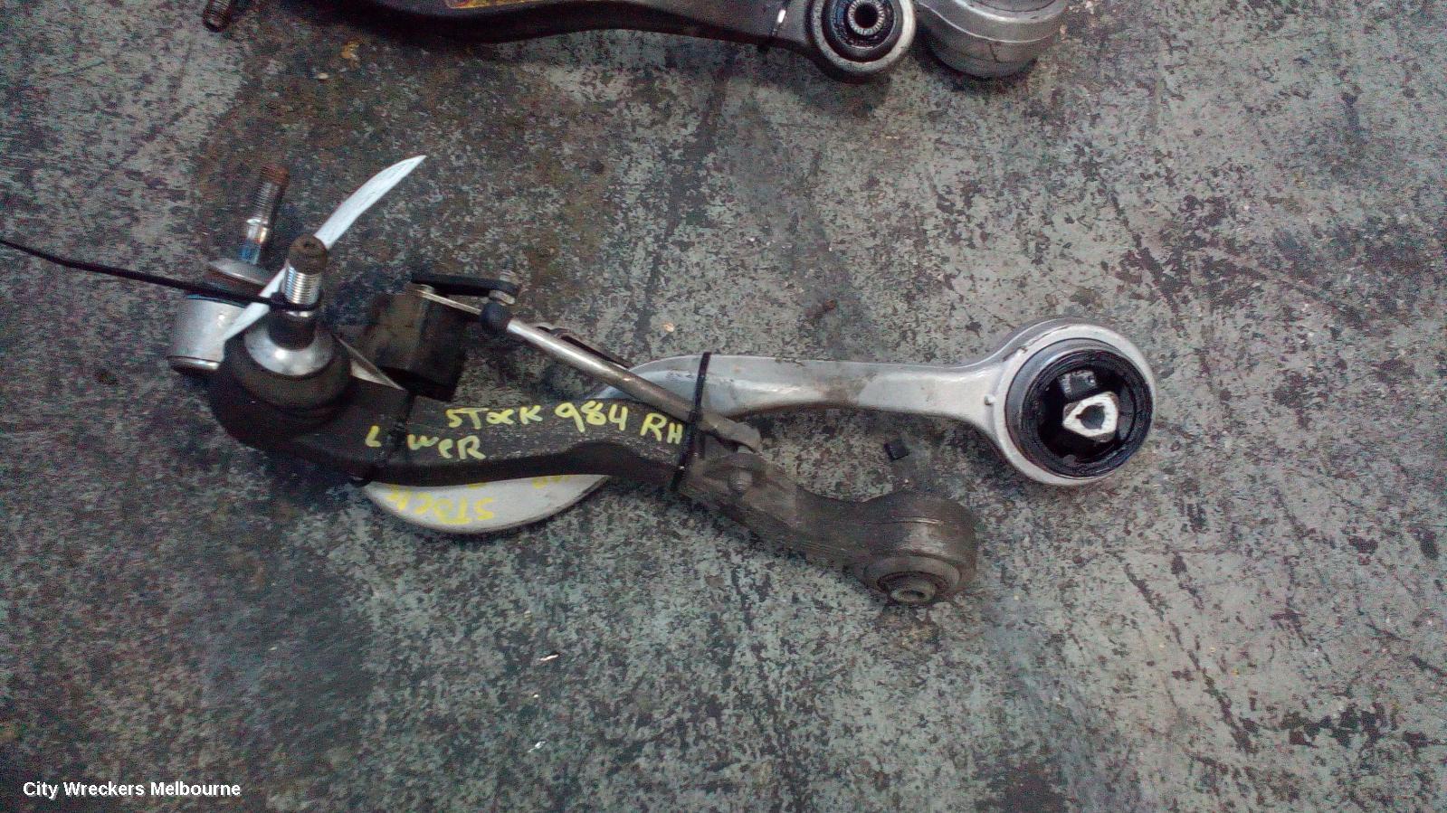 BMW 5 SERIES RIGHT FRONT LOWER CONTROL ARM, FRONT (CURVED), E60, 10/2003 - 04/2010