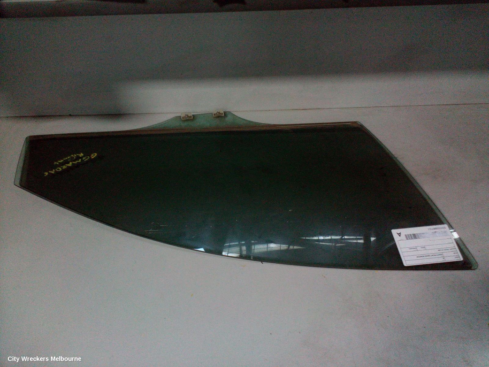 MAZDA 6 RIGHT FRONT DOOR WINDOW, GG/GY, 09/2002 - 01/2008