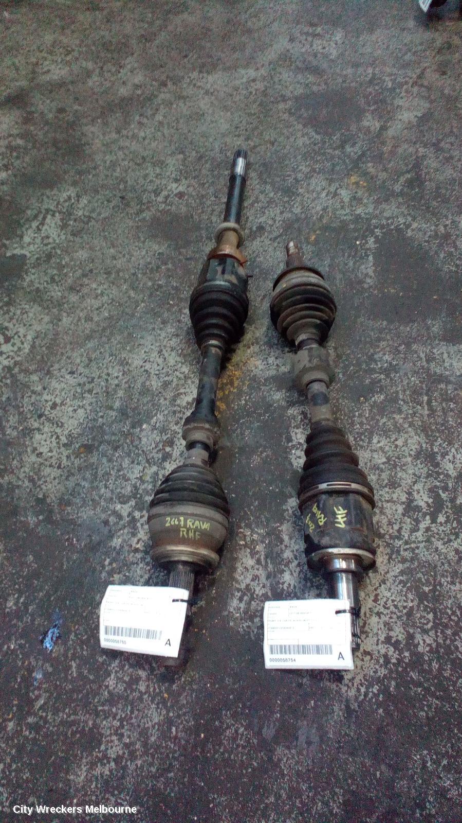 TOYOTA RAV4 LEFT DRIVESHAFT, FRONT, 3.5, 2GR-FE, ACA33, 08/2007 - 11/2012