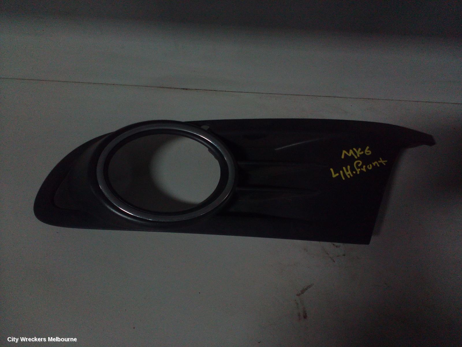 VOLKSWAGEN GOLF, GEN 6, 10/2008 - 12/2015, FOG LIGHT COVER RIGHT: 58773