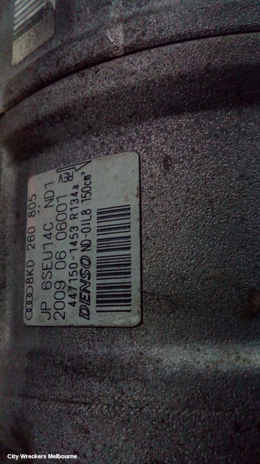 AUDI A4 A/C COMPRESSOR, B8 8K (A4), 2.0, PETROL, 02/2008 - 06/2012