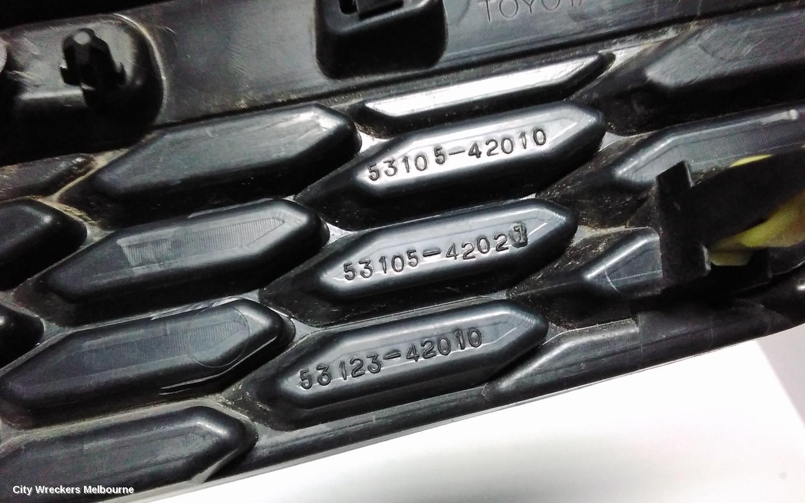 TOYOTA RAV4 GRILLE, RADIATOR GRILLE (RH SIDE), XA40, 12/2012 - 09/2015