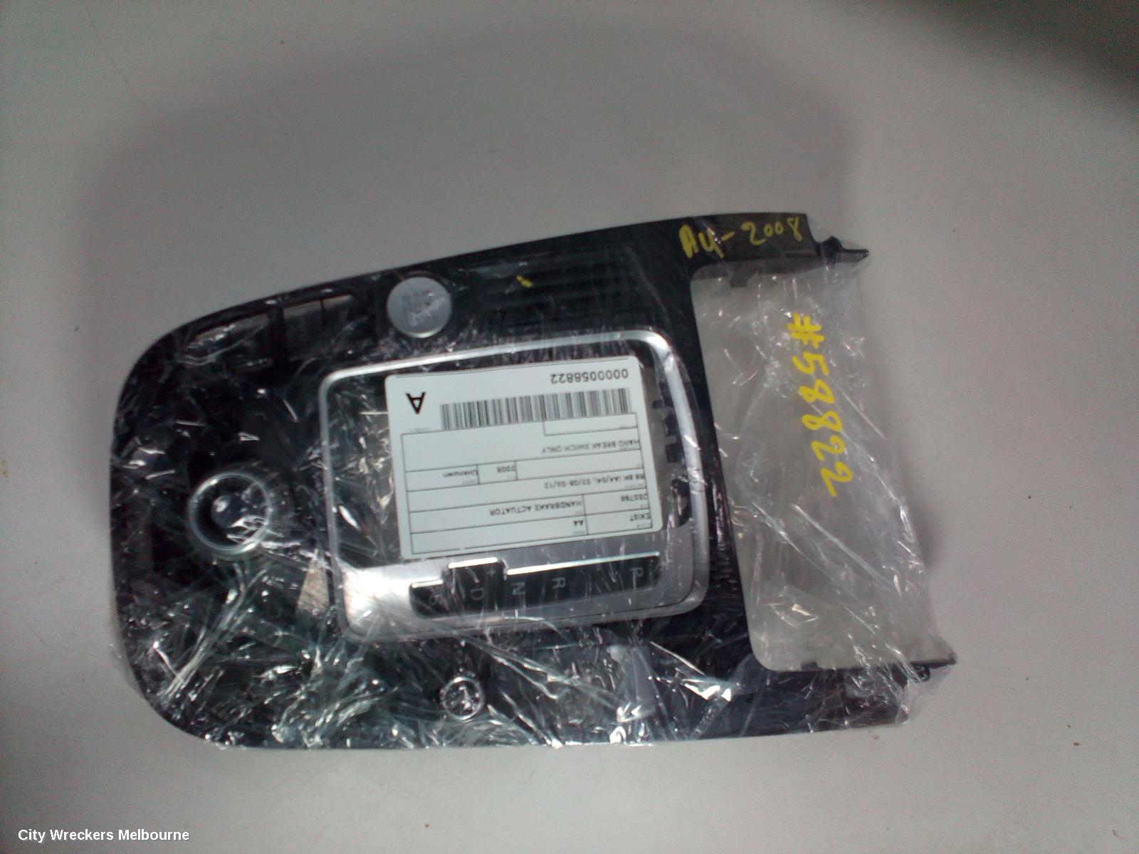 AUDI A4 RADIO/CD/DVD/SAT/TV, MMI CONTROLS, B8 8K, P/N 8T0919609G, 02/2008 - 09/2015