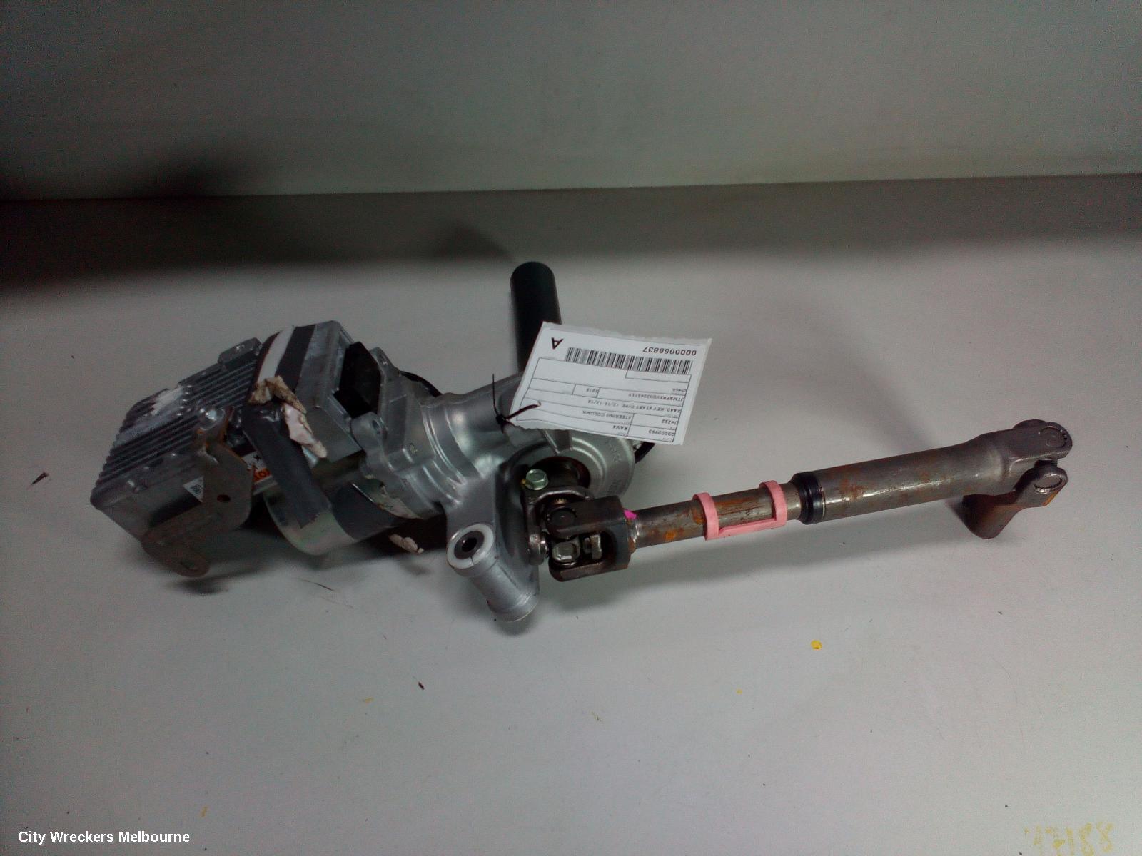 TOYOTA RAV4 STEERING COLUMN, XA40, KEY START TYPE, 12/2012 - 12/2018