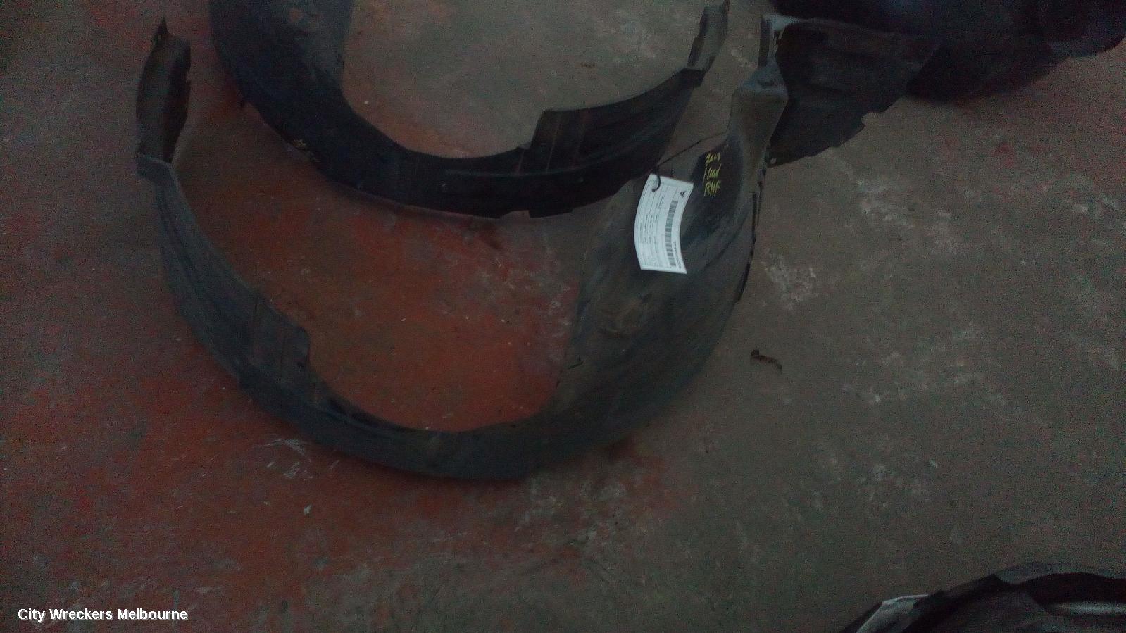 HYUNDAI ILOAD/IMAX RIGHT GUARD LINER, TQ, ILOAD/IMAX, FRONT, 11/2007 - 02/2018