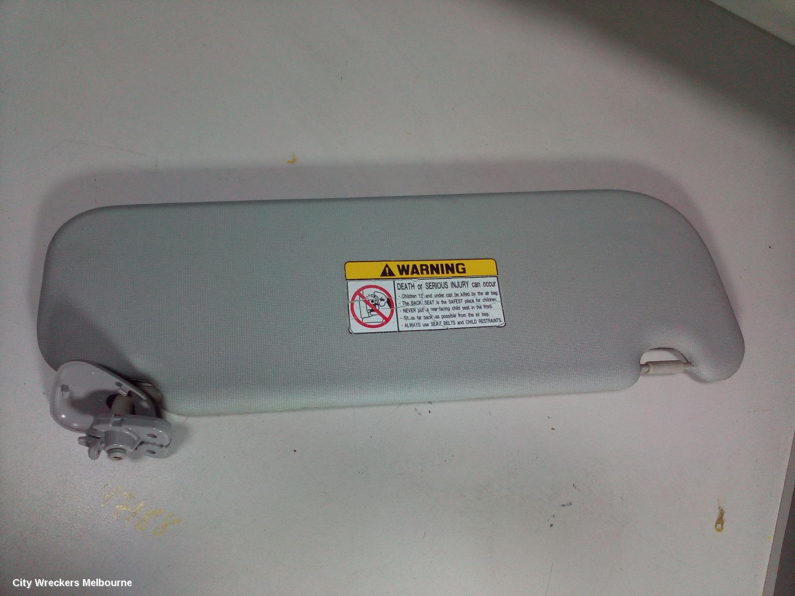HYUNDAI ILOAD/IMAX SUNVISOR, TQ, LH SIDE, NON MIRROR TYPE, ILOAD, VAN, 11/2007 - 03/2021