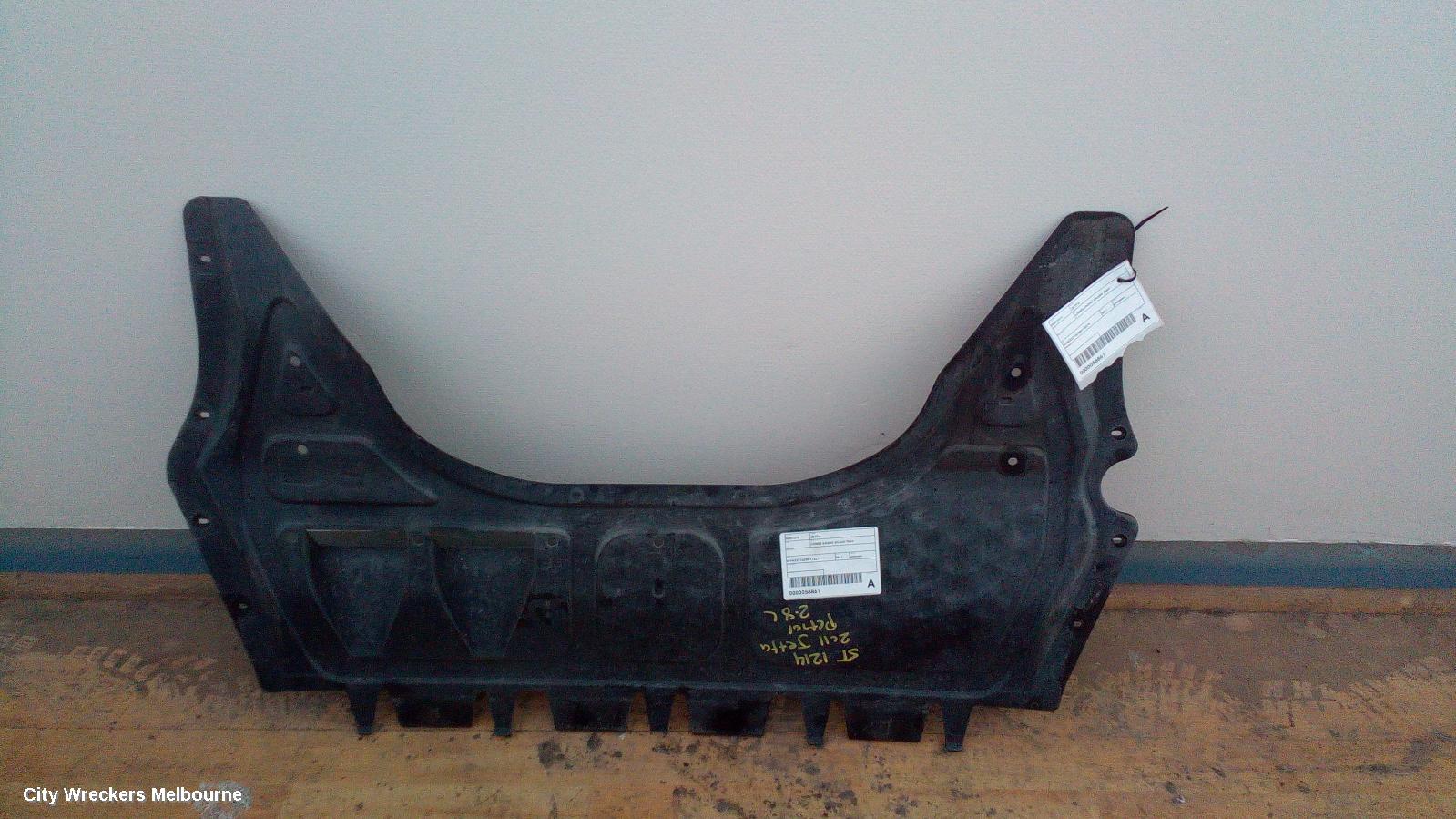 VOLKSWAGEN JETTA LOWER ENGINE SPLASH TRAY, 1B, FRONT, 02/2011 - 12/2017