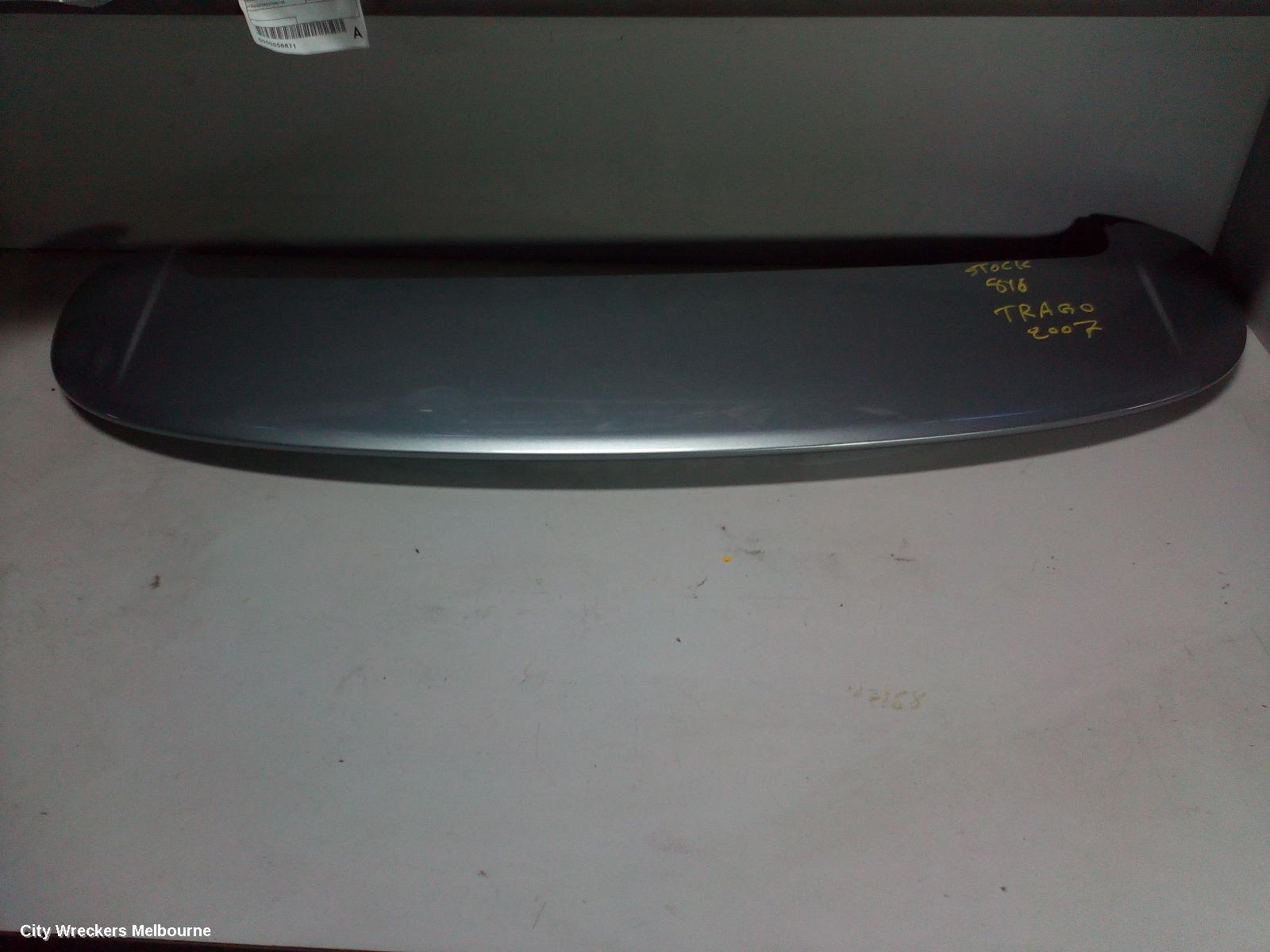TOYOTA TARAGO REAR SPOILER, ACR50R, 03/2006 - 06/2020