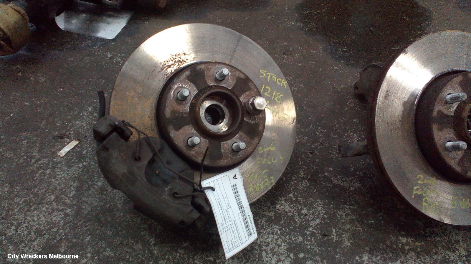 FORD FOCUS LEFT FRONT HUB ASSEMBLY, LS-LT, NON ABS TYPE, 06/2005 - 04/2009
