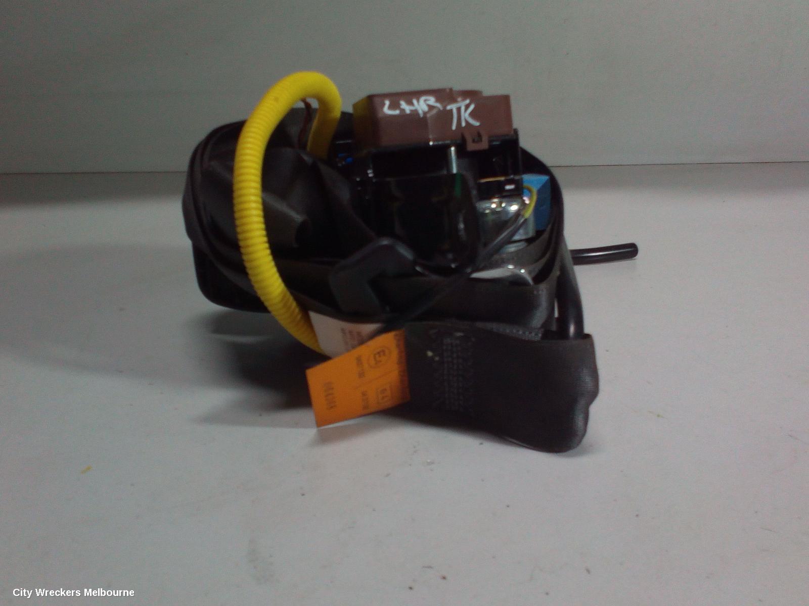 HOLDEN BARINA SEATBELT/STALK, LH FRONT, SEAT BELT ONLY, 5DR HATCH, TK, 12/2005 - 06/2008