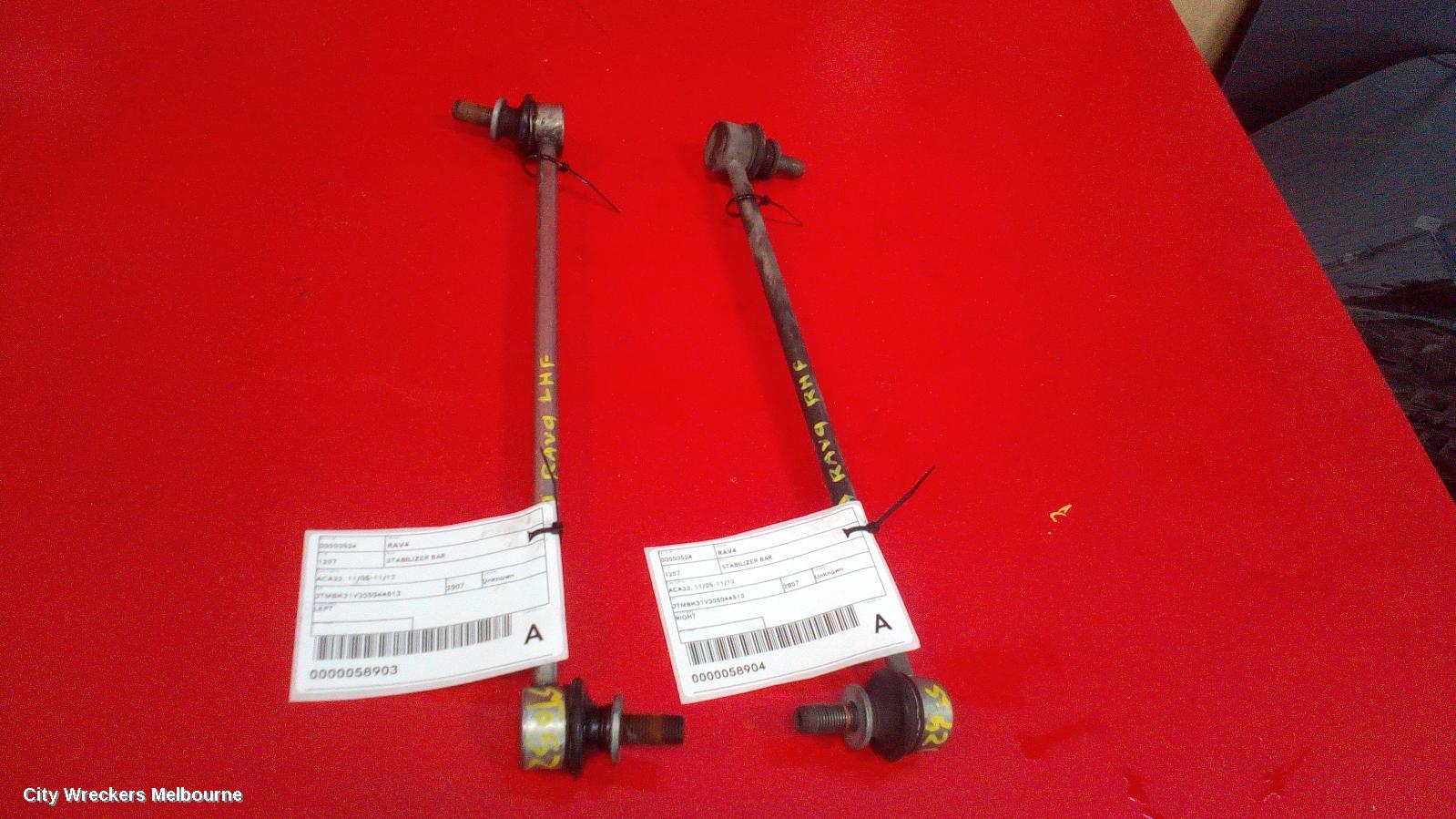 TOYOTA RAV4 STABILISER BAR, ACA33/ACA38, 11/2005 - 11/2012