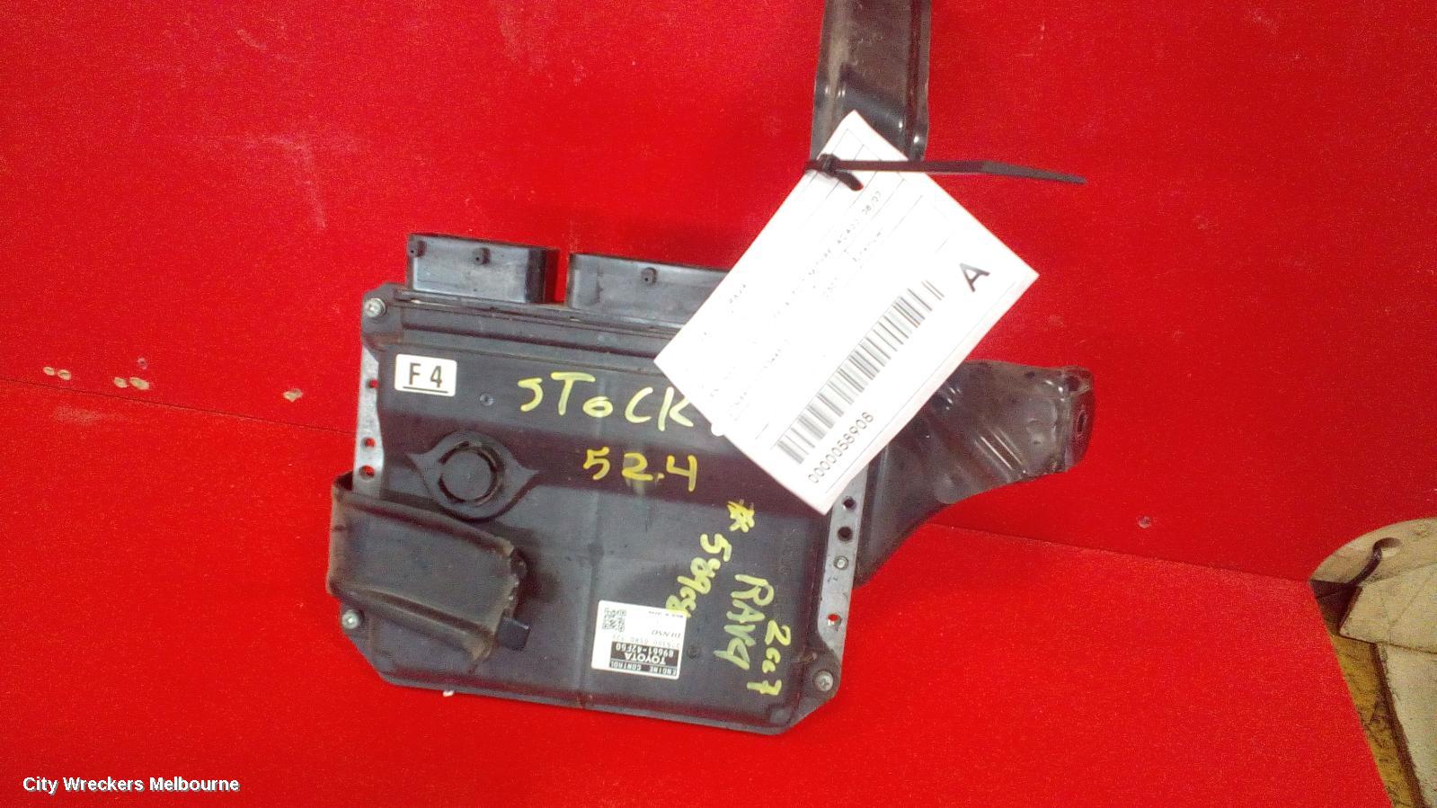 TOYOTA RAV4 ECU, ENGINE ECU, 3.5, 2GR-FE, AUTO T/M, ECU ONLY, ACA33, 08/2007 - 11/2012