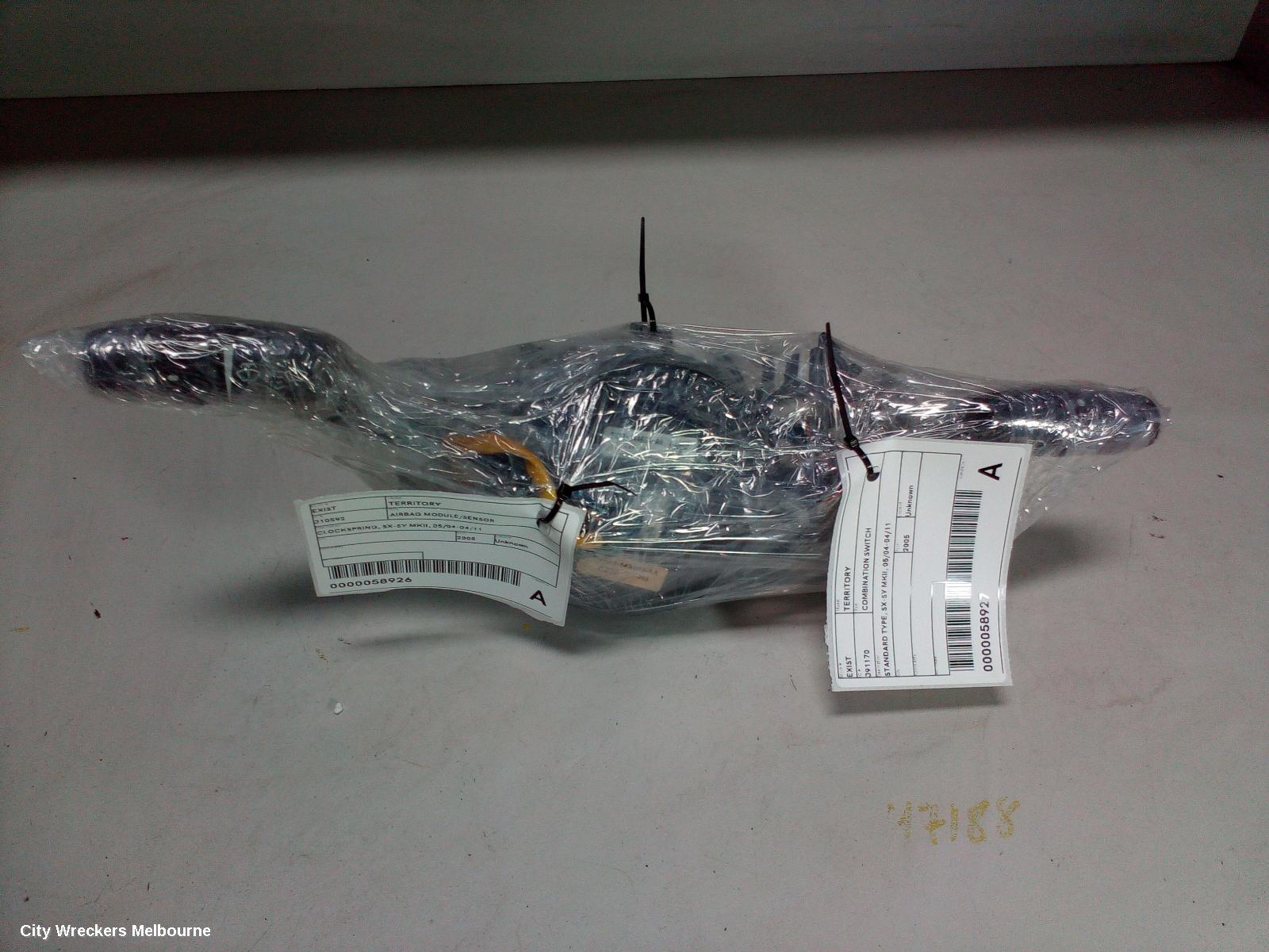FORD TERRITORY COMBINATION SWITCH, STANDARD TYPE, SX-SY MKII, 05/2004 - 04/2011