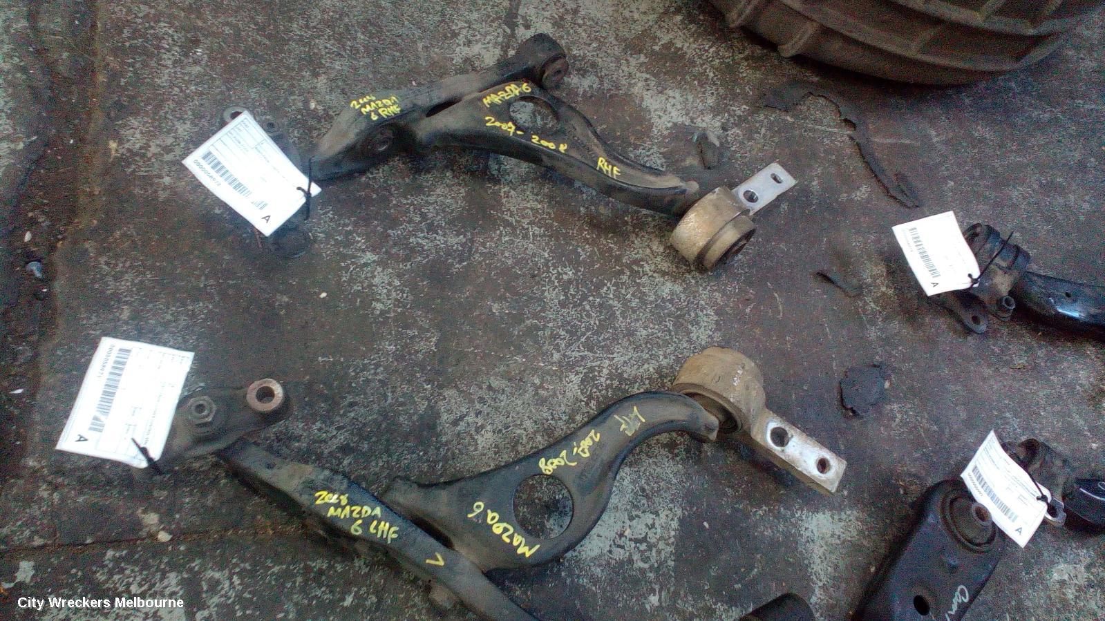 MAZDA 6 RIGHT FRONT LOWER CONTROL ARM, GH, 02/2008 - 11/2012