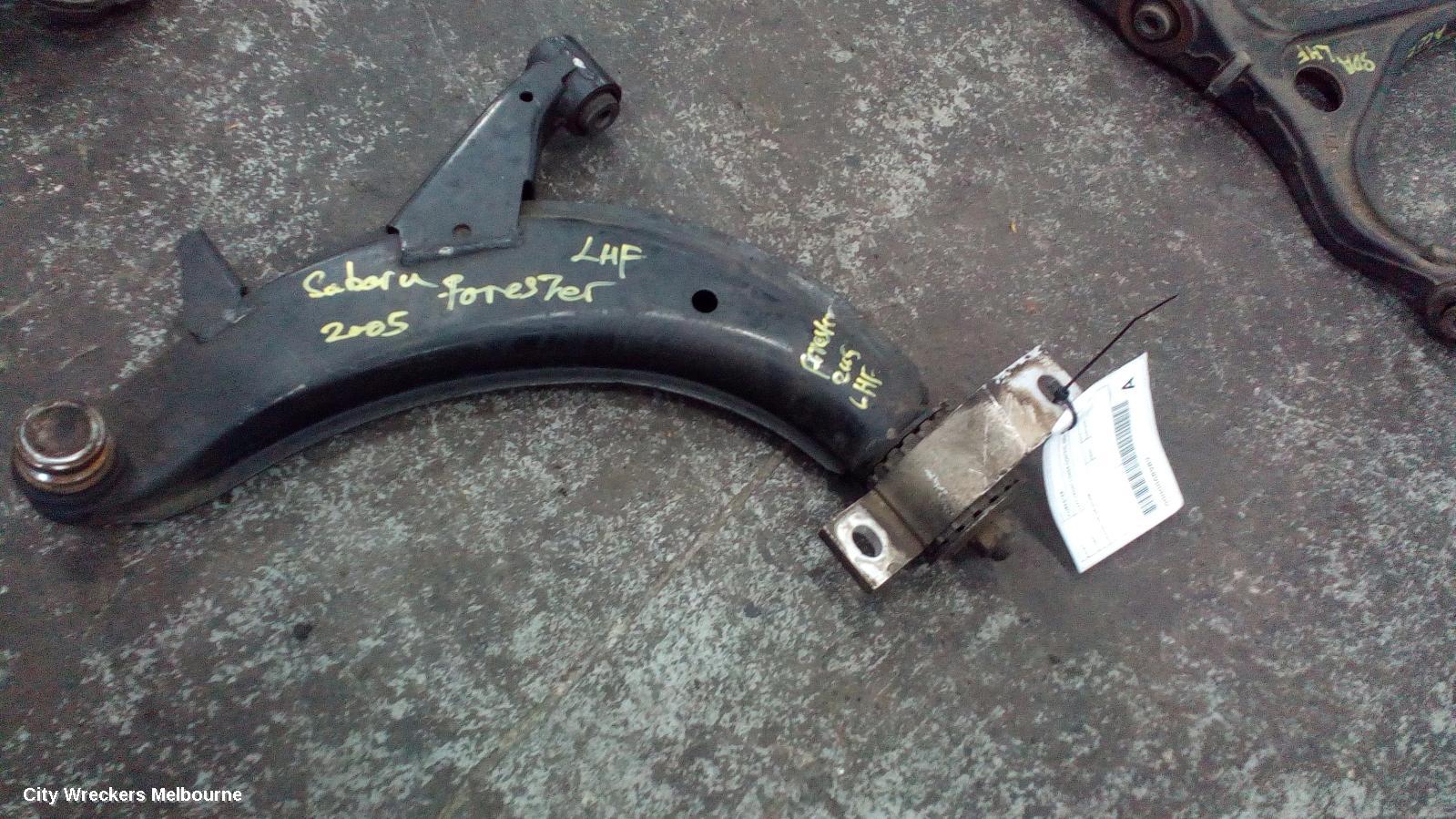 SUBARU FORESTER LEFT FRONT LOWER CONTROL ARM, WAGON, 05/2005 - 02/2008