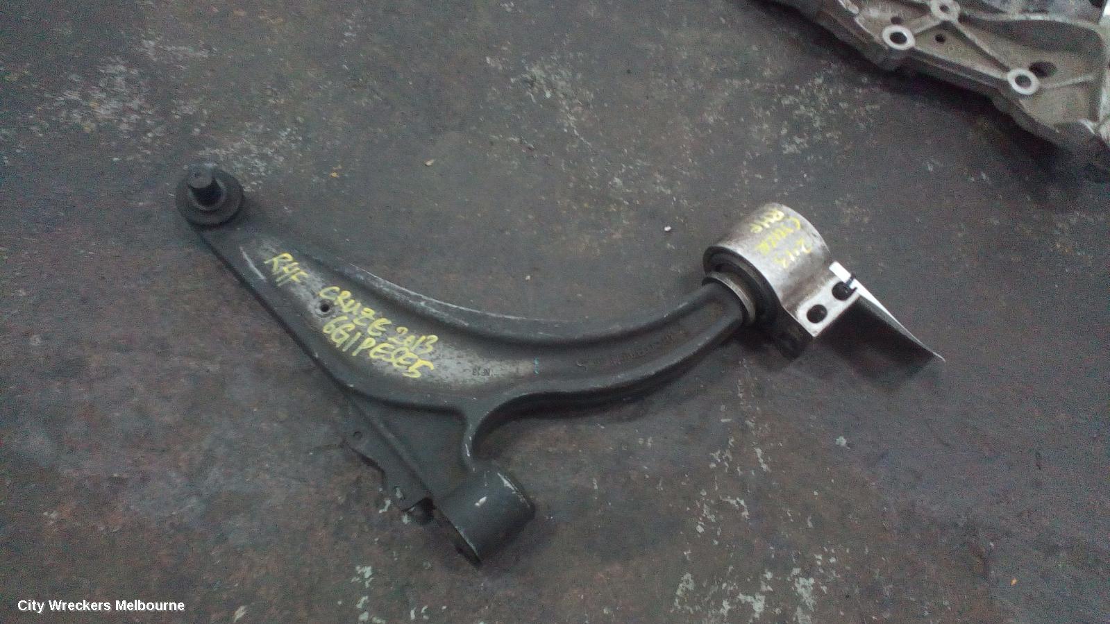 HOLDEN CRUZE RIGHT FRONT LOWER CONTROL ARM, JG-JH, 03/2009 ONWARDS