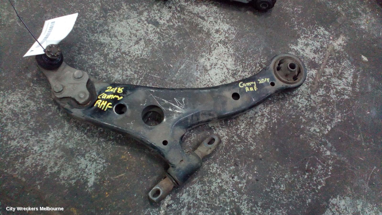 TOYOTA CAMRY RIGHT FRONT LOWER CONTROL ARM, XV70, 09/2017 - 05/2024