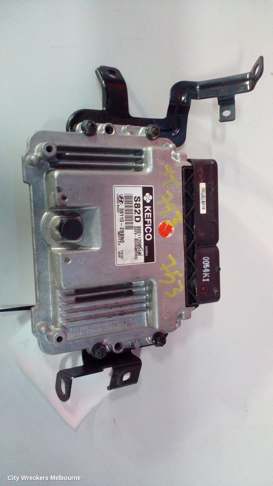 HYUNDAI VELOSTER ECU, ENGINE ECU, NON TURBO, AUTO T/M, P/N 391102BBN0, ECU ONLY, FS, 12/2011 - 02/2018
