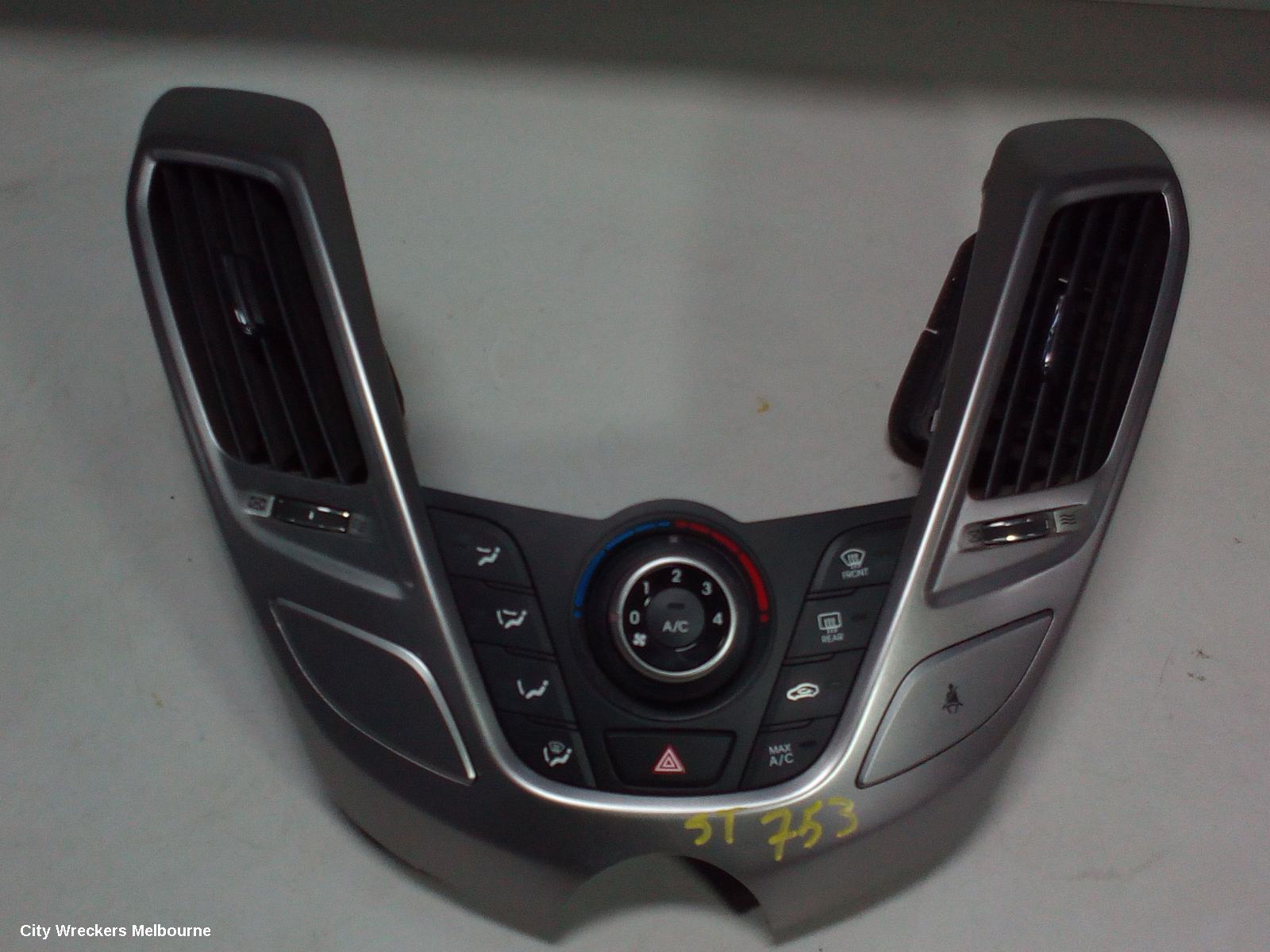 HYUNDAI VELOSTER HEATER/AC CONTROLS, FS, CLIMATE CONTROL TYPE, 2 PLUG, 02/2011 - 02/2018