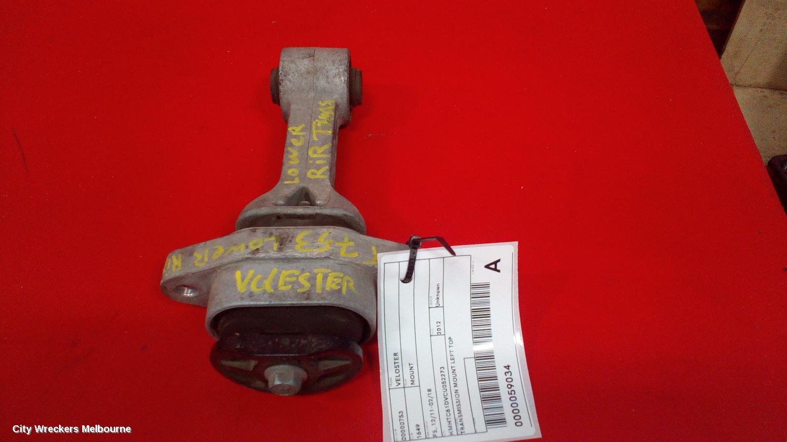HYUNDAI VELOSTER MOUNT, FS, 10/2011 - 08/2019